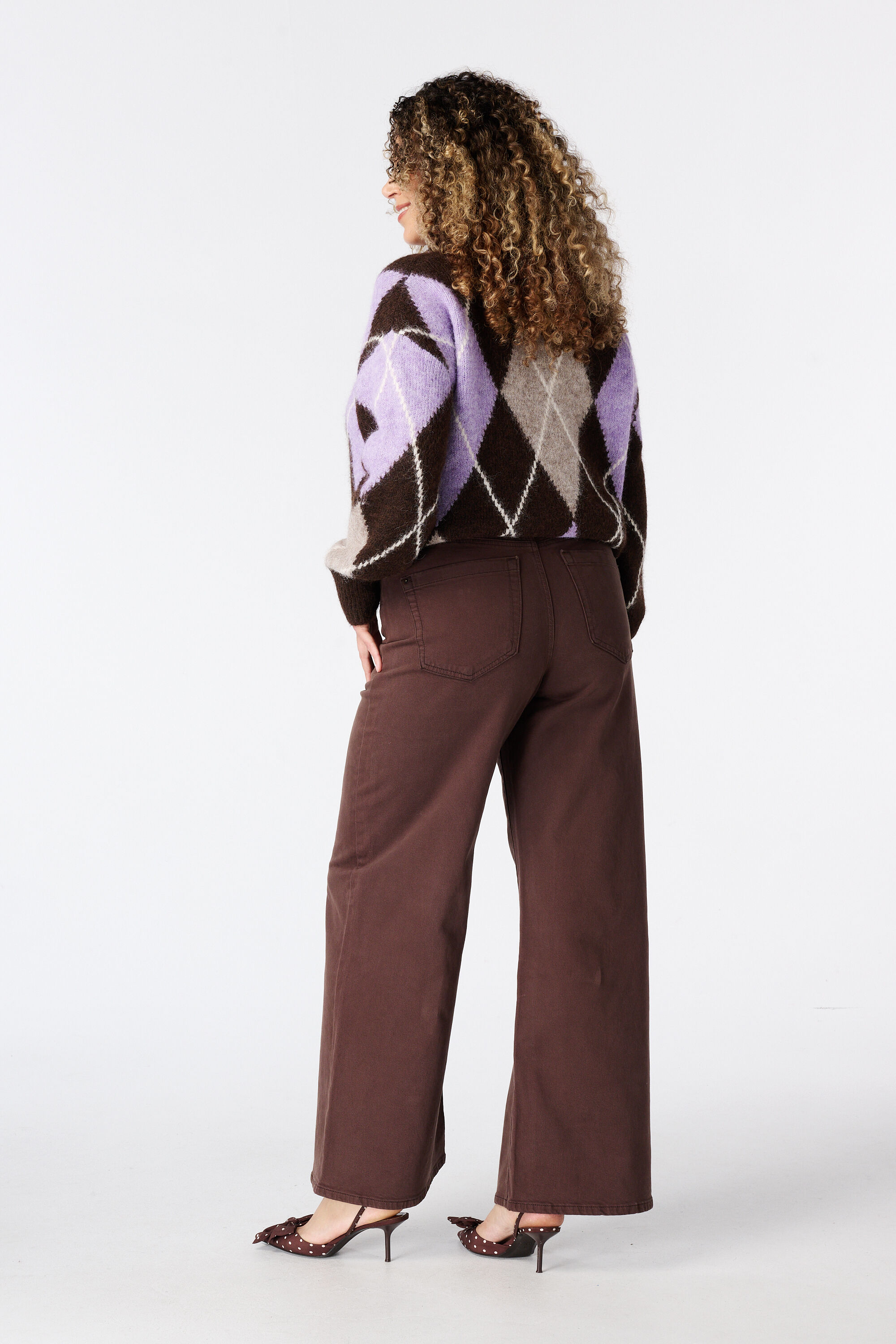 Wide leg jeans image number 1