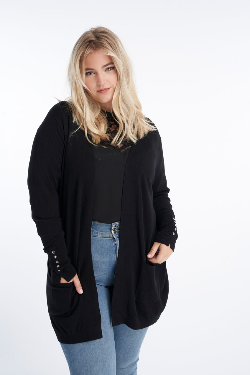 Lang openvallend vest image number 5