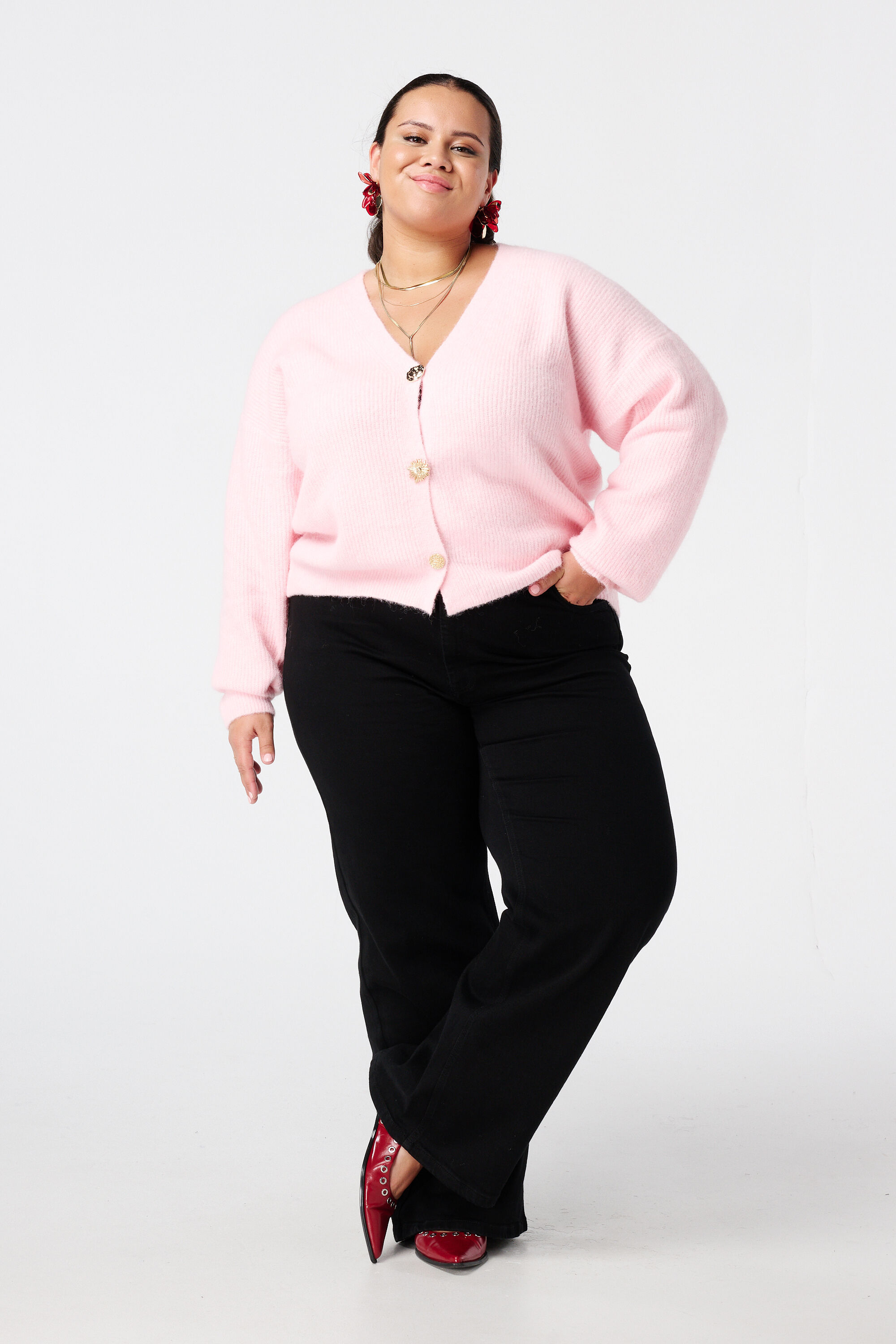 Vestje met gouden knopen image number 5