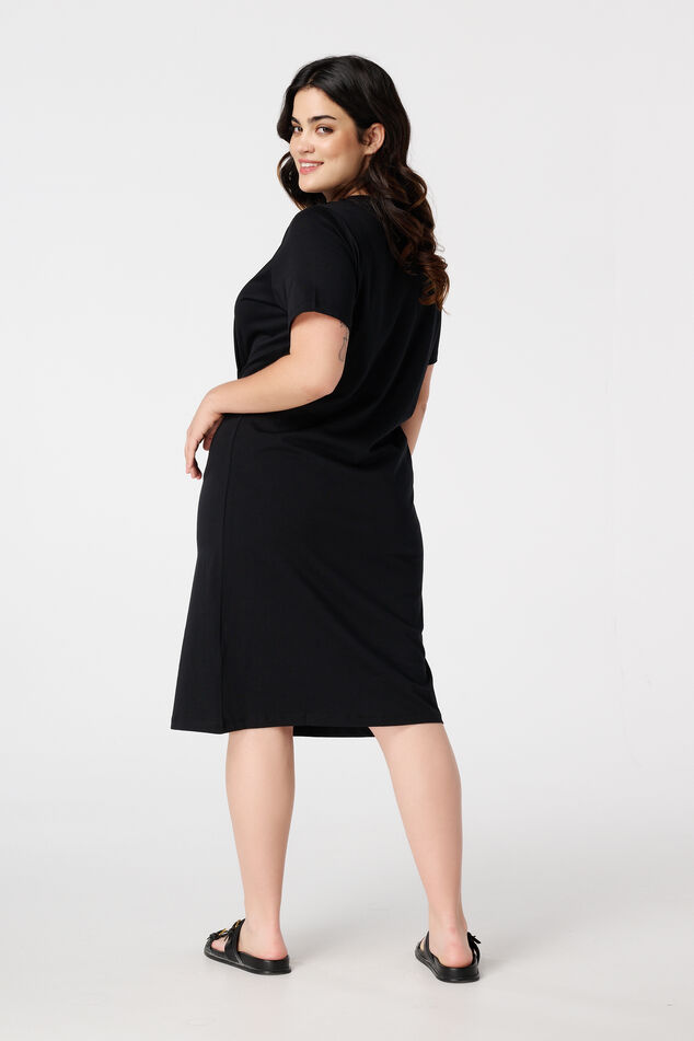 Jurk met twistdetail image number 3