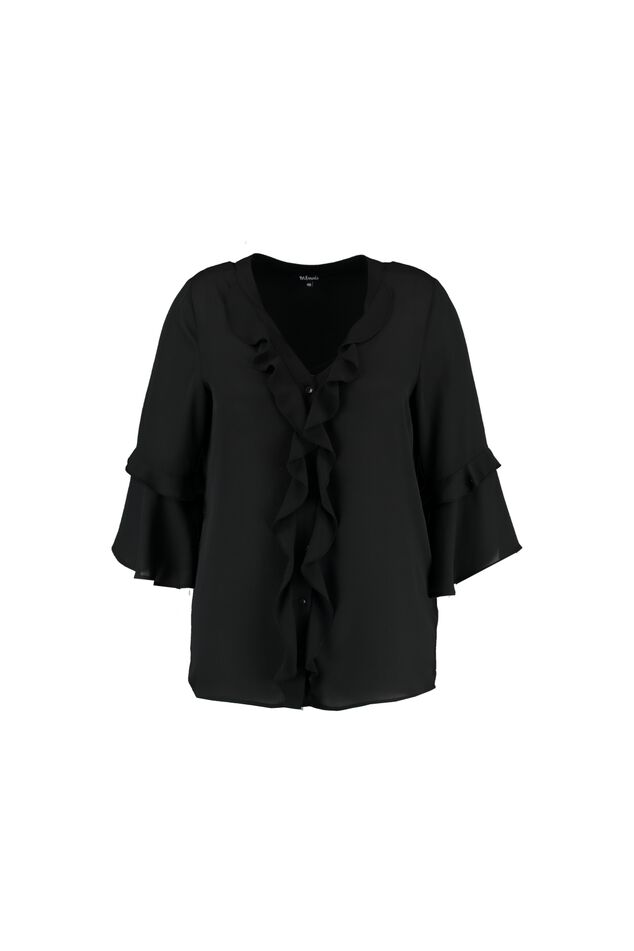 Blouse met volants image number 1