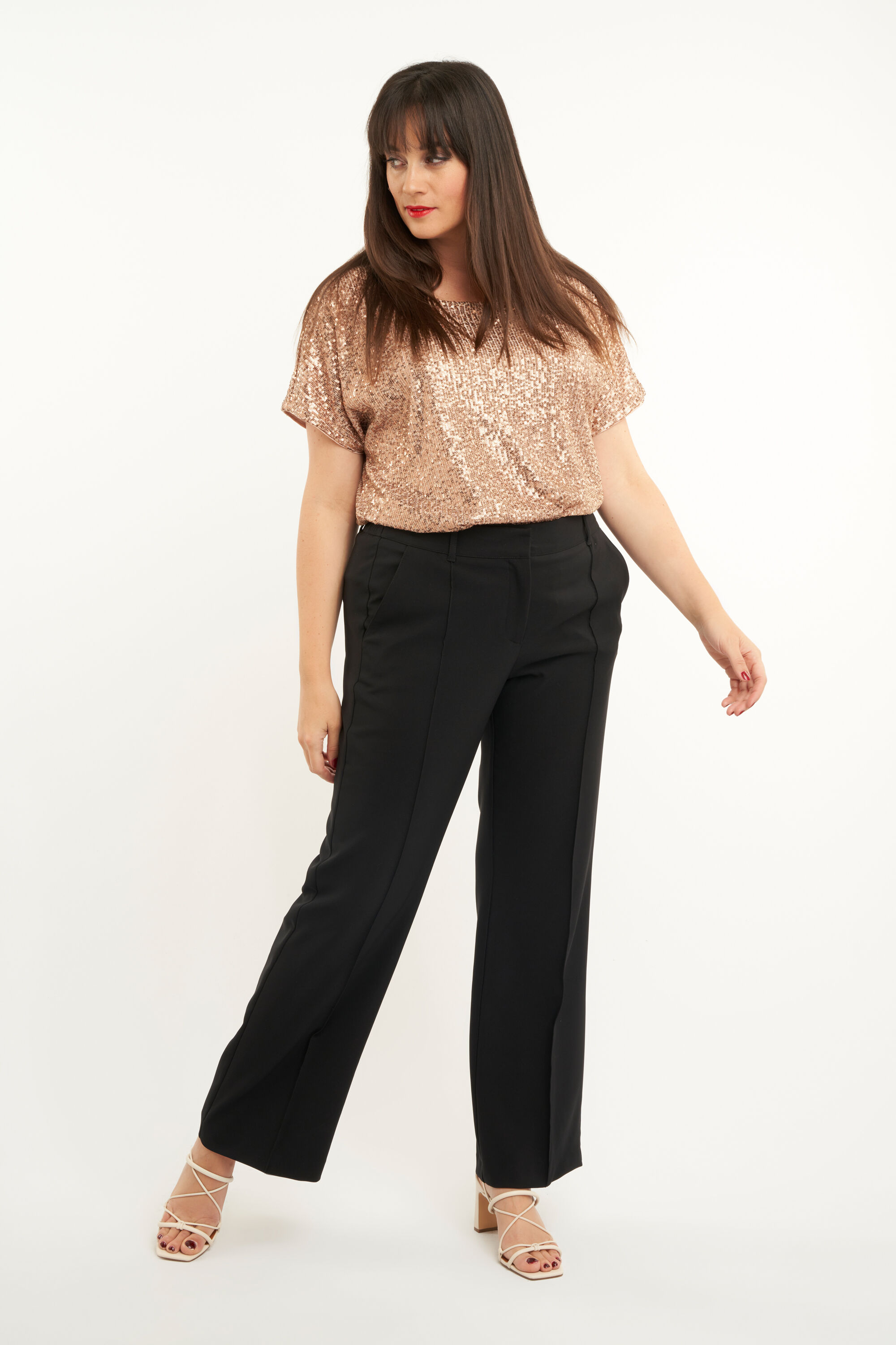 Wijdvallende pantalon image number 7