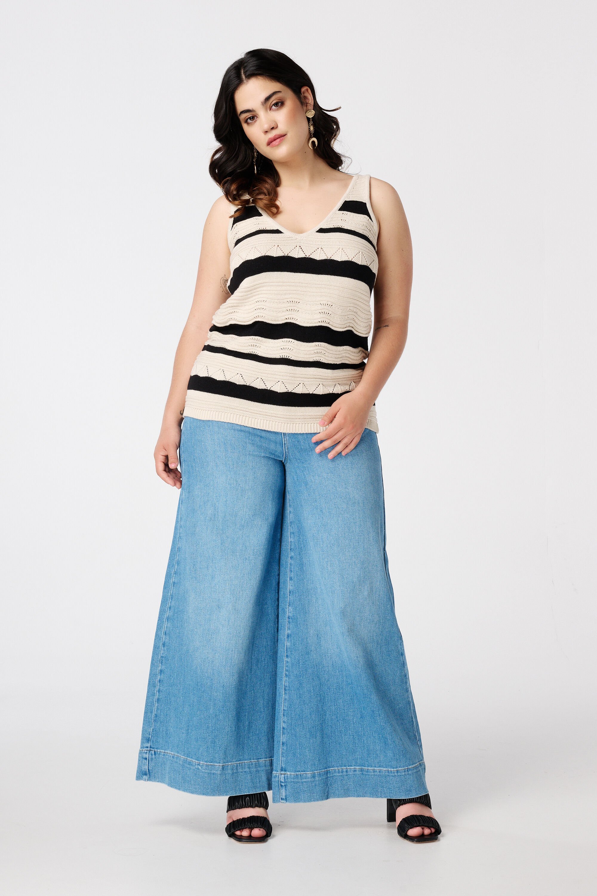 Top met v-hals image number 5