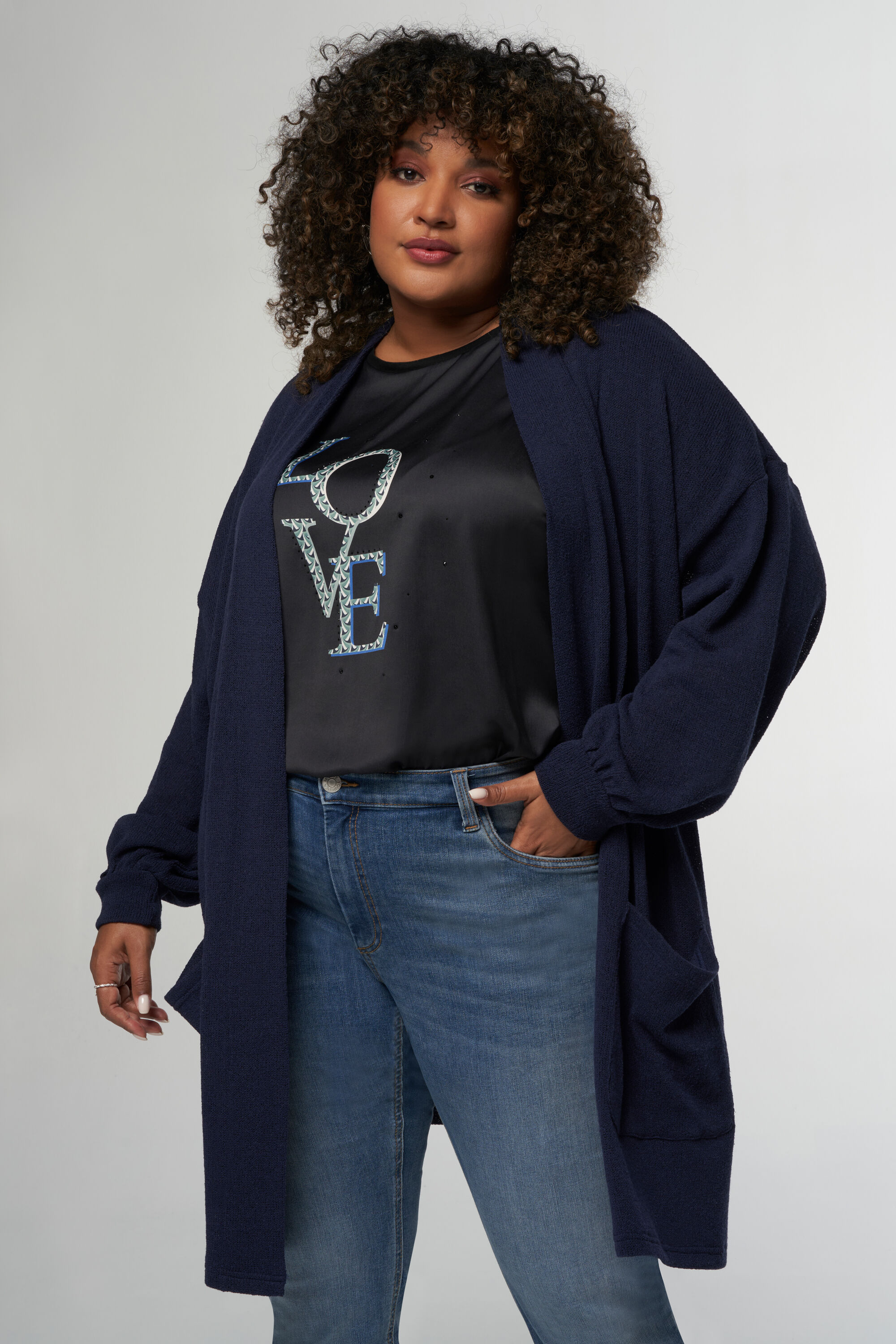 Ruimvallend vest image number 0