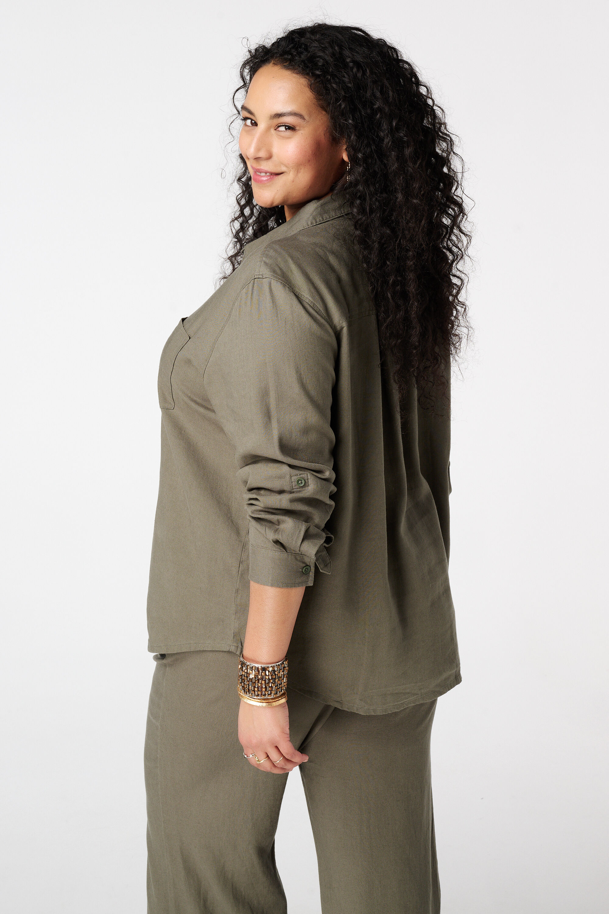 Linnen blouse image number 3