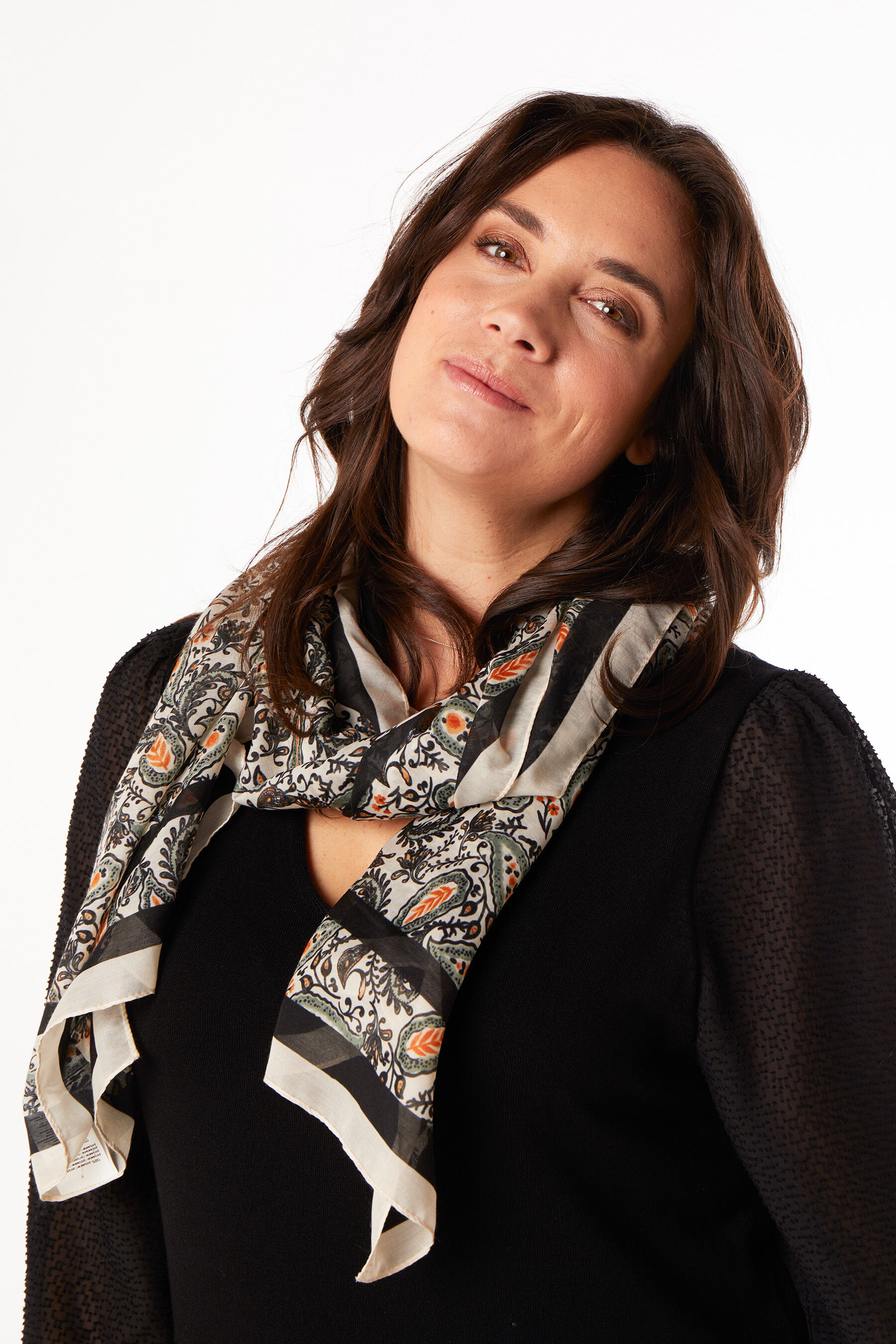 Sjaal met print image number 3