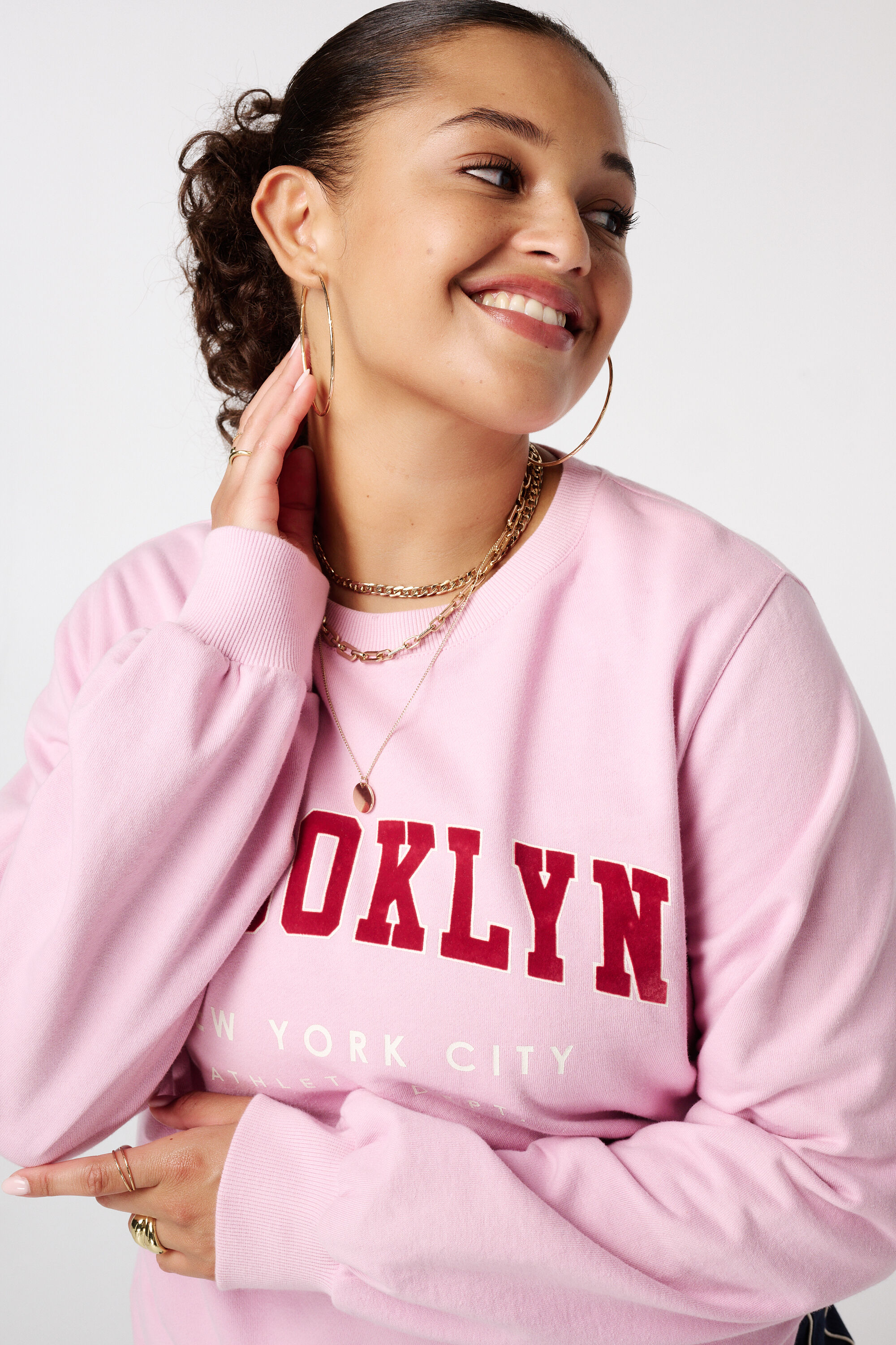 Sweater met tekst image number 4