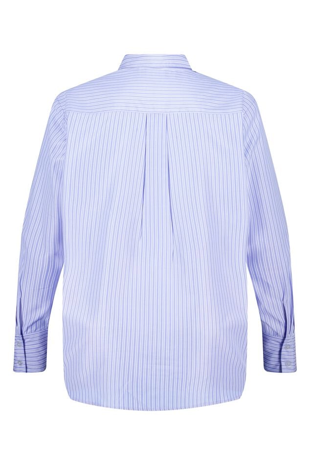 Overhemdblouse met strepen image number 2