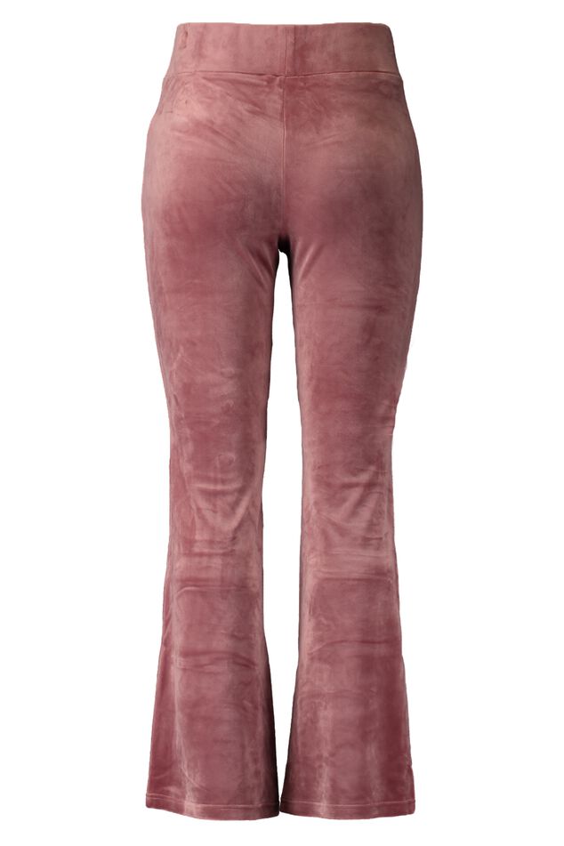 Velvet flared legging image number 2