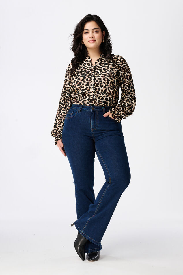 Flared leg jeans JASMIN image number 0