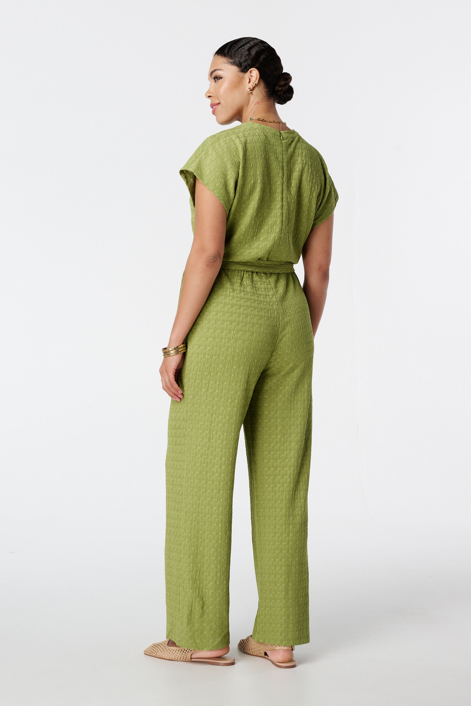 Jumpsuit met wijde pijpen image number 3