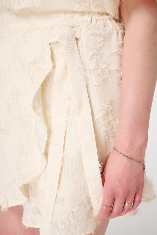 Skort met overslaglook image number 4