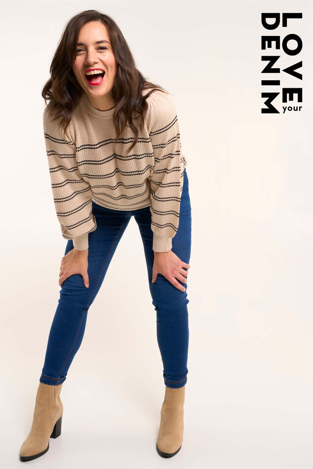 Slim fit 30 inch tregging POPPY image number 0