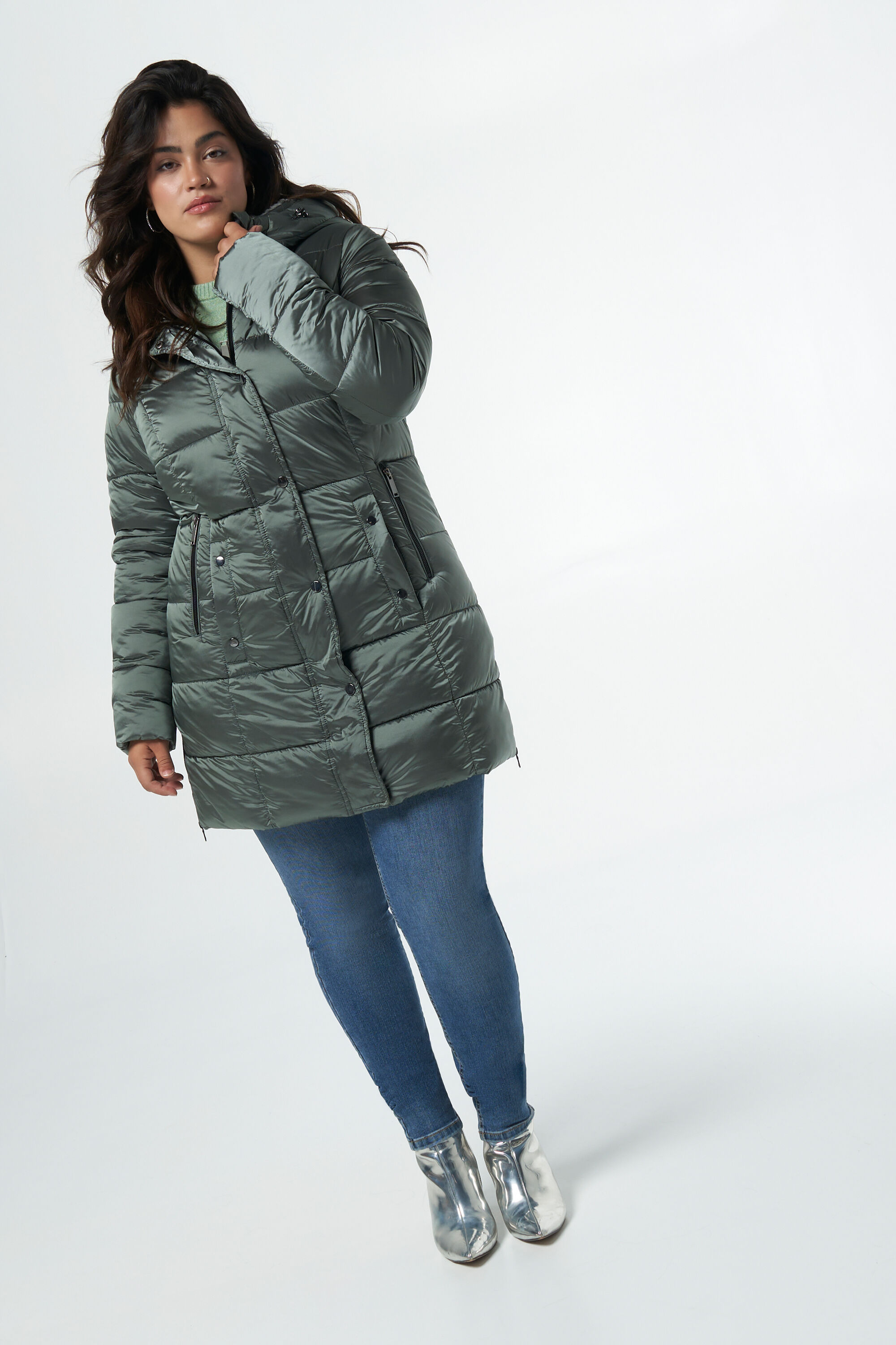 Licht gewatteerde jas image number 5