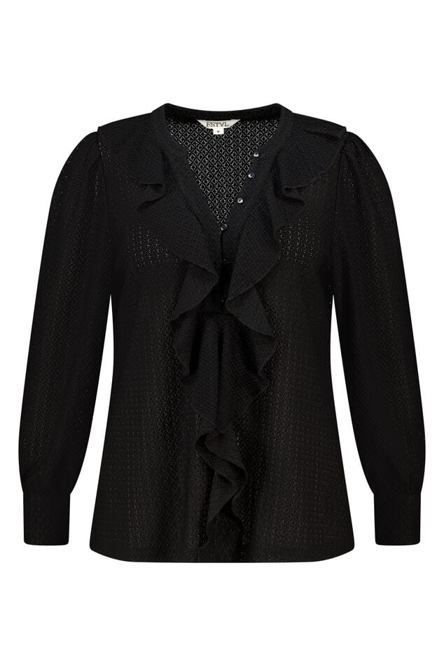 Blouse met ruches image number 1