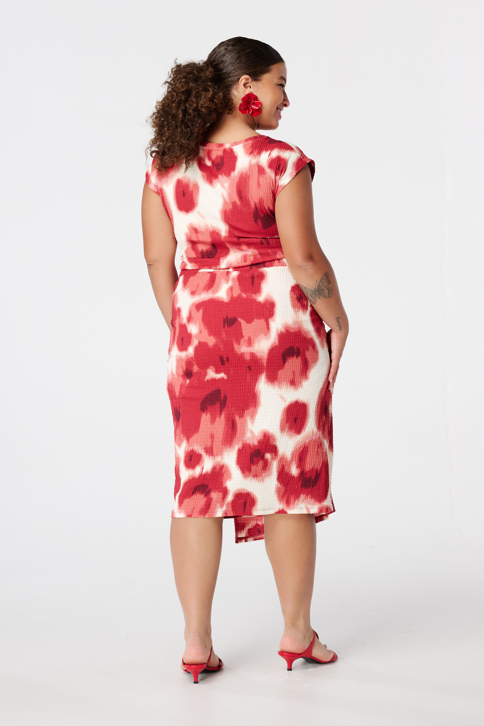 Wikkelrok met print image number 3