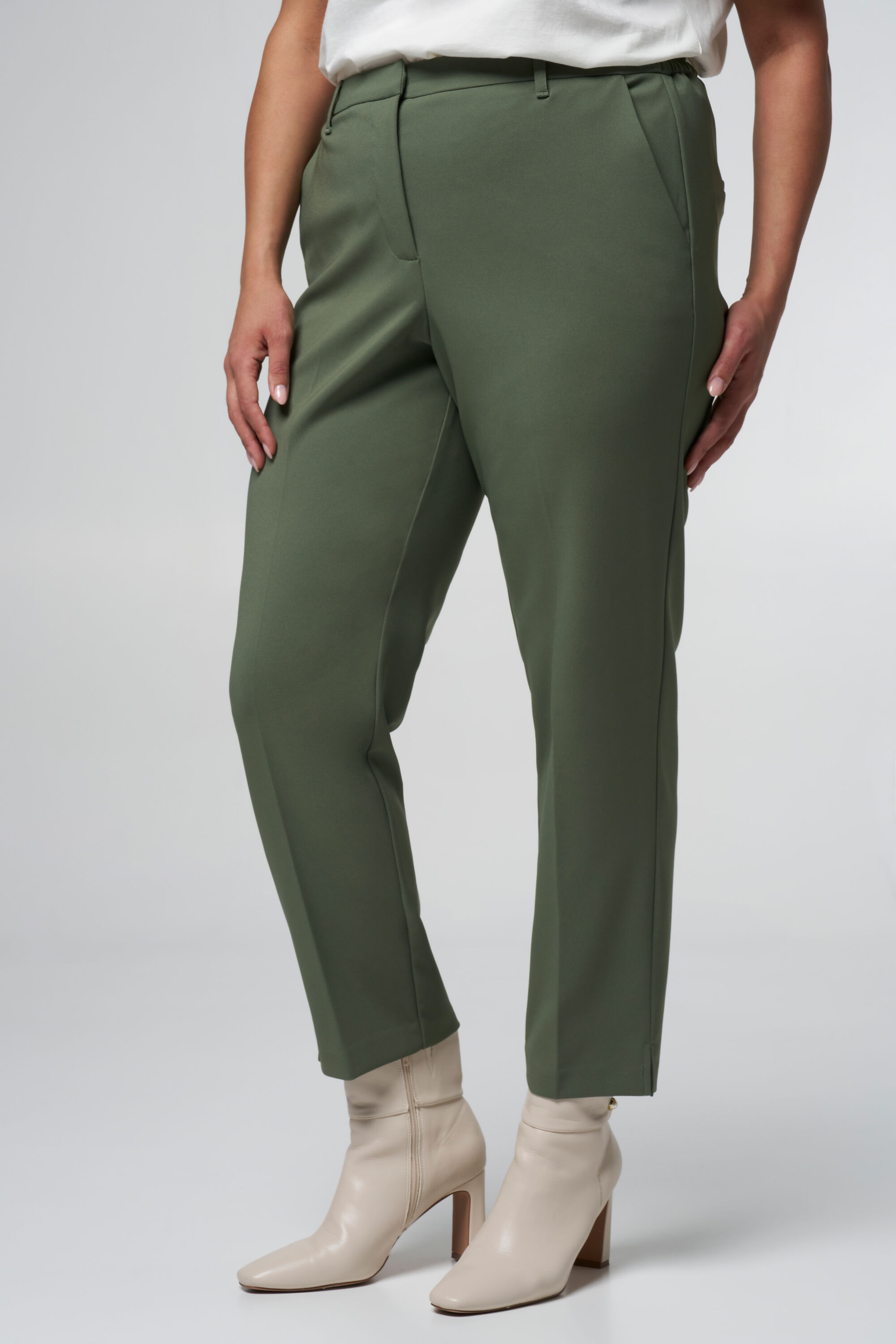 Straight leg pantalon met stretch image number 5