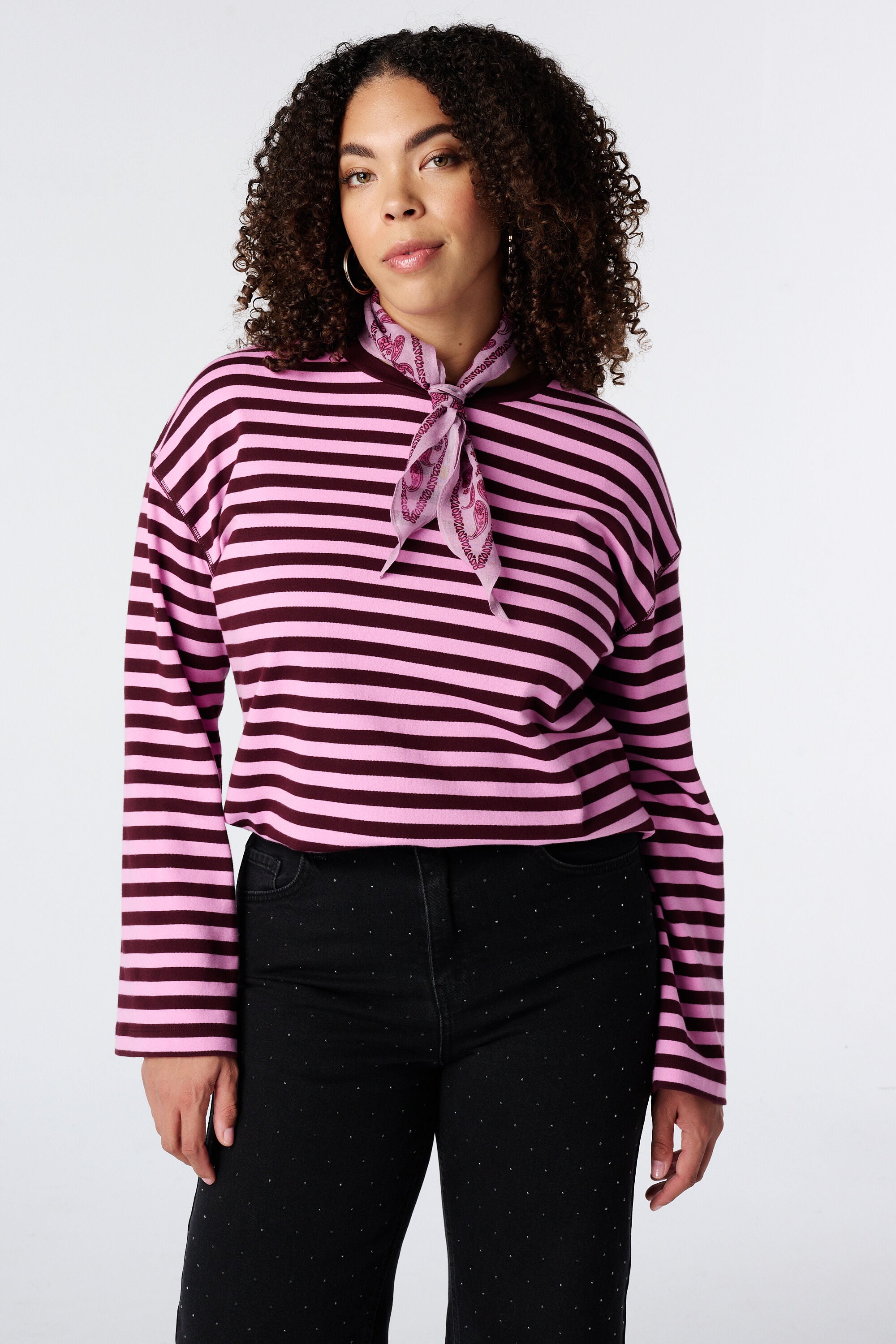 Gestreepte longsleeve 