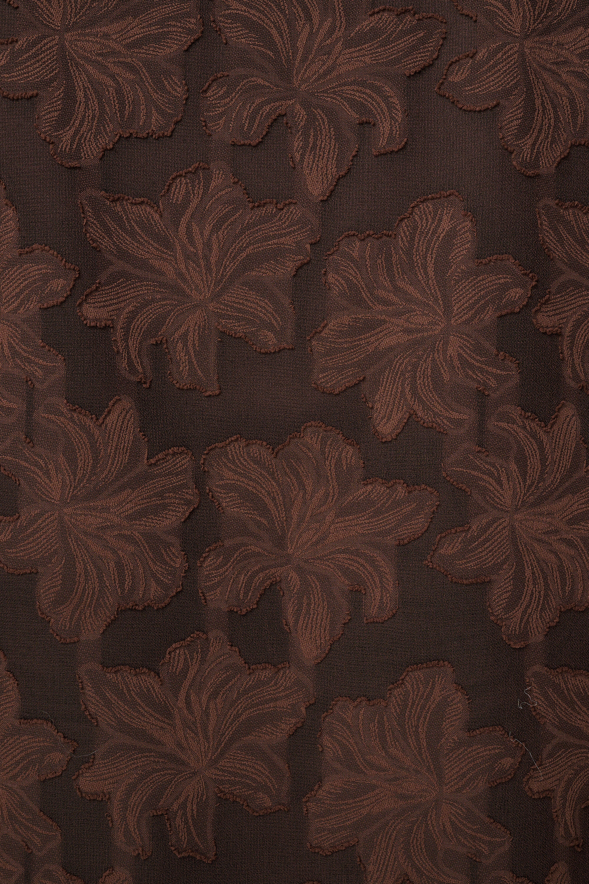 Sheer blouse met bloemen structuur image number 6