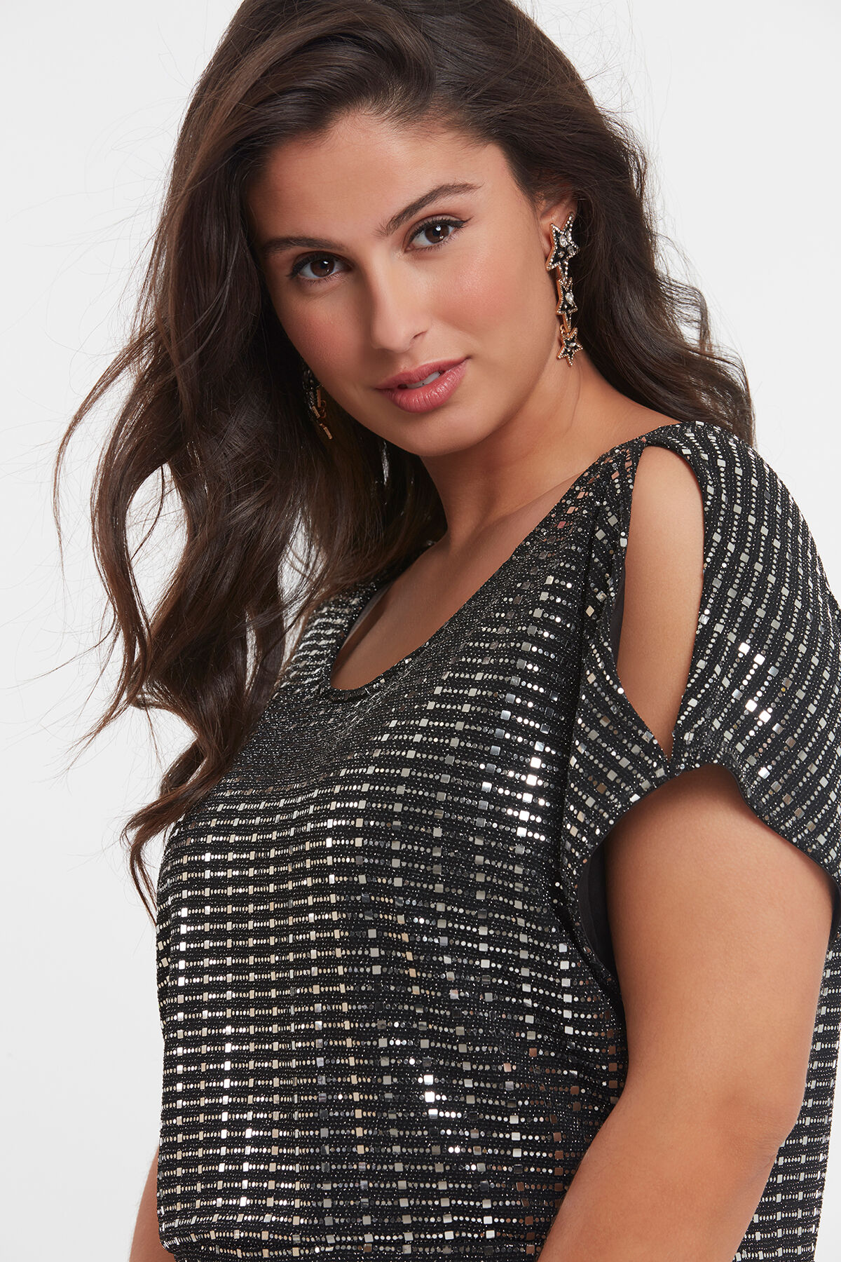 Jurk met spiegeltjes image number 3