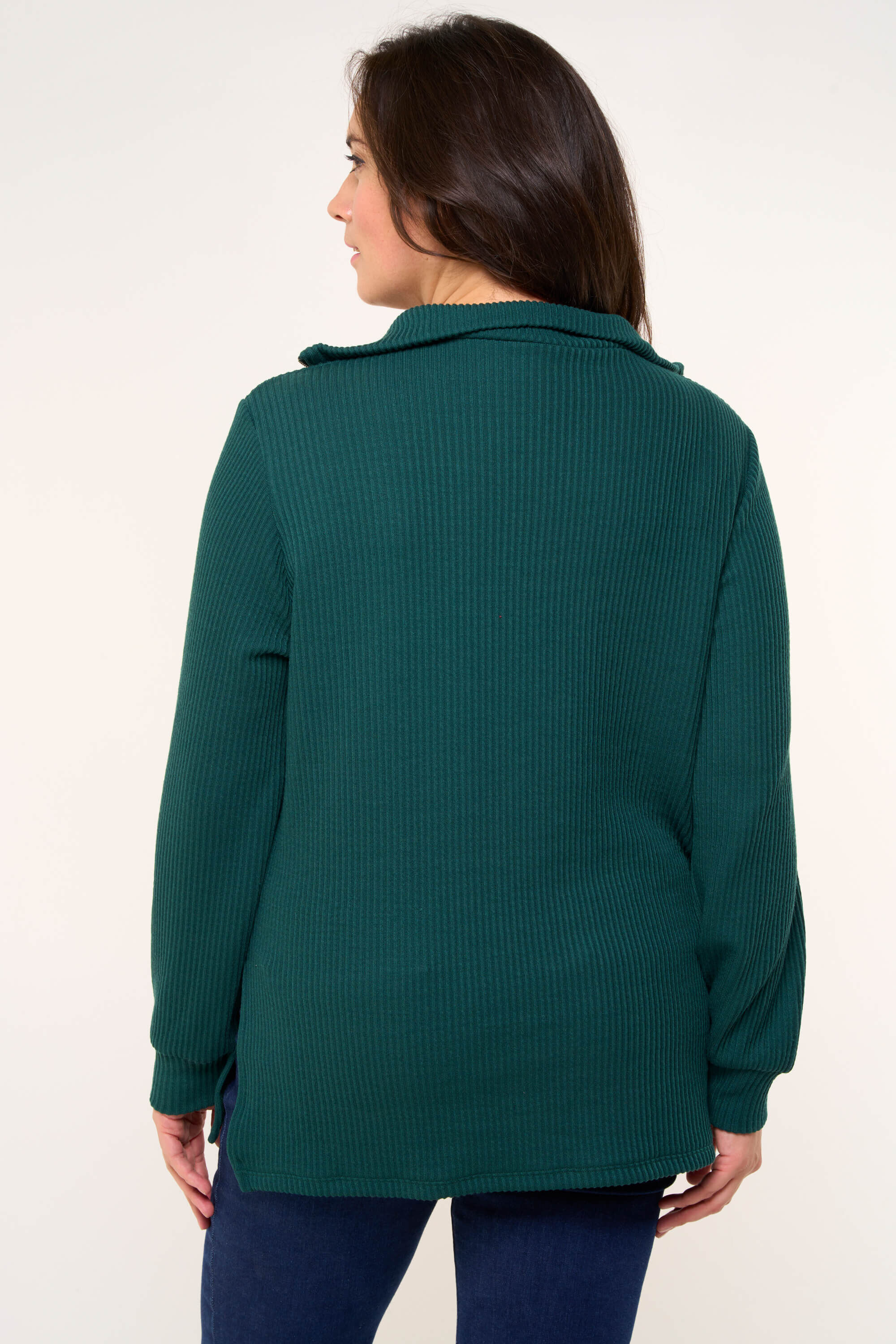 Top met rits image number 3