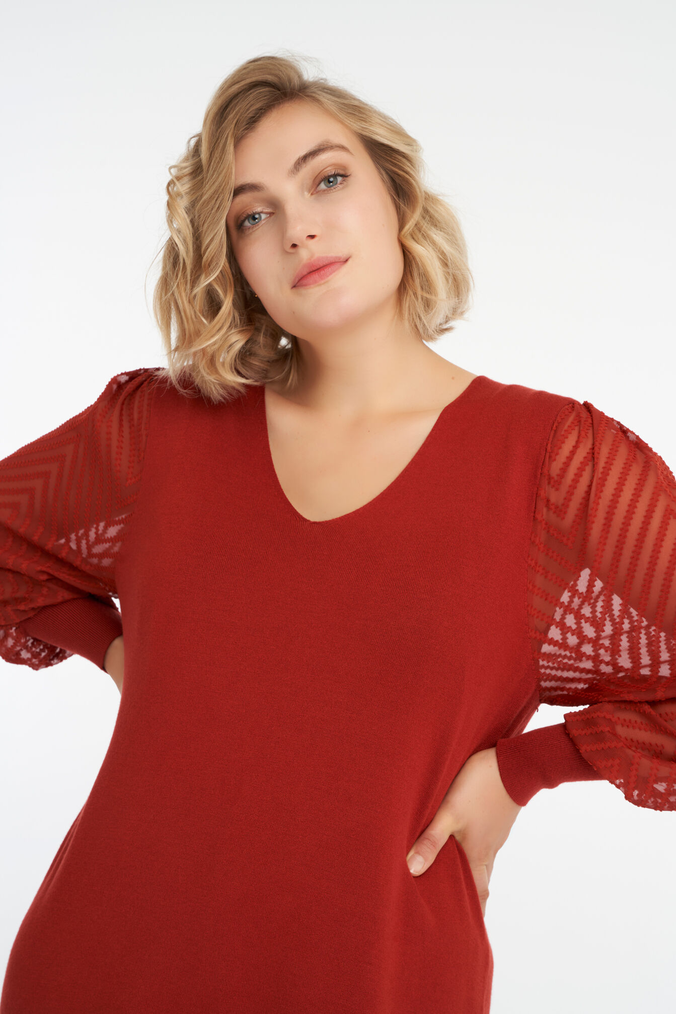 Trui met pofmouw image number 6