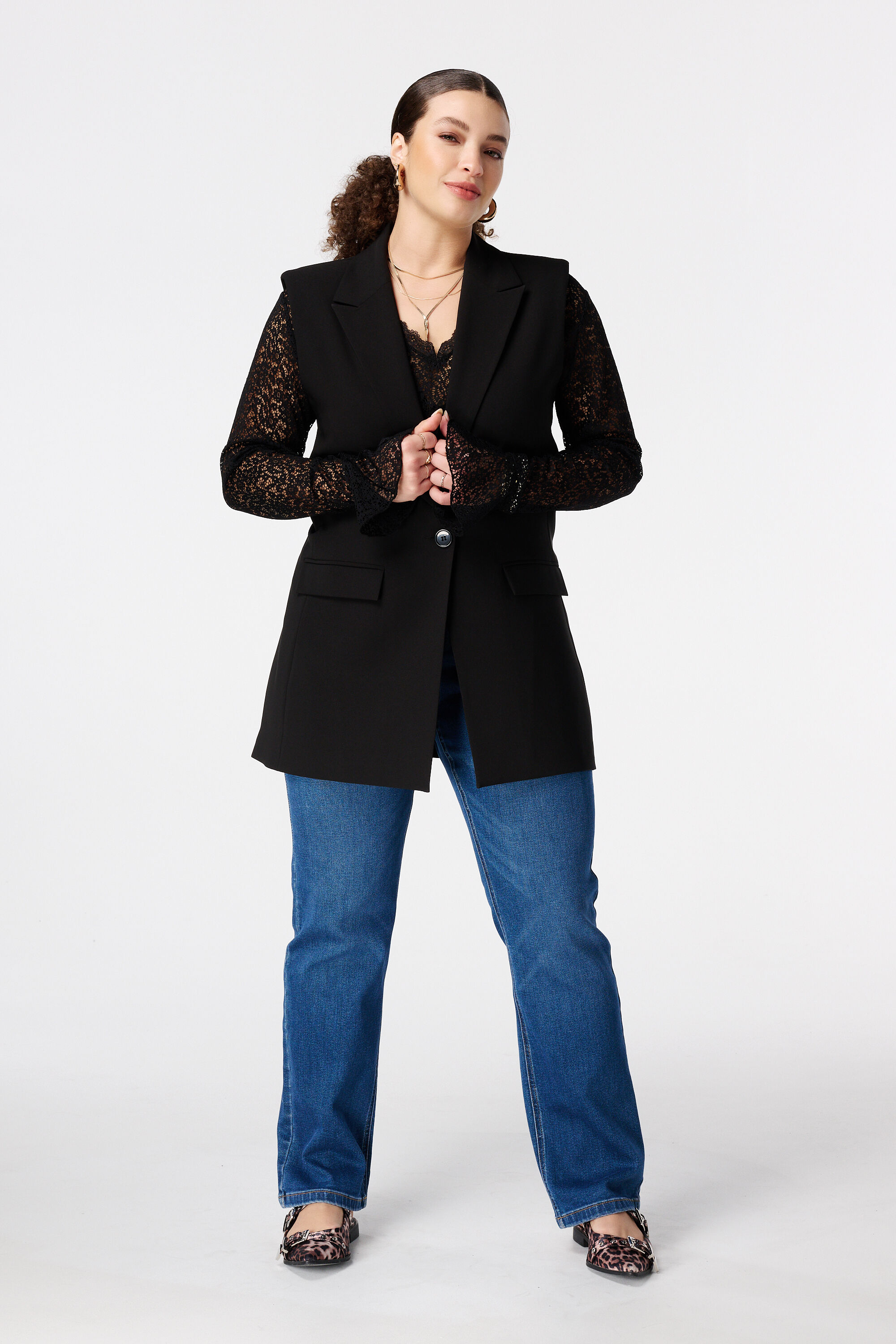 Gilet met knoopsluiting image number 5