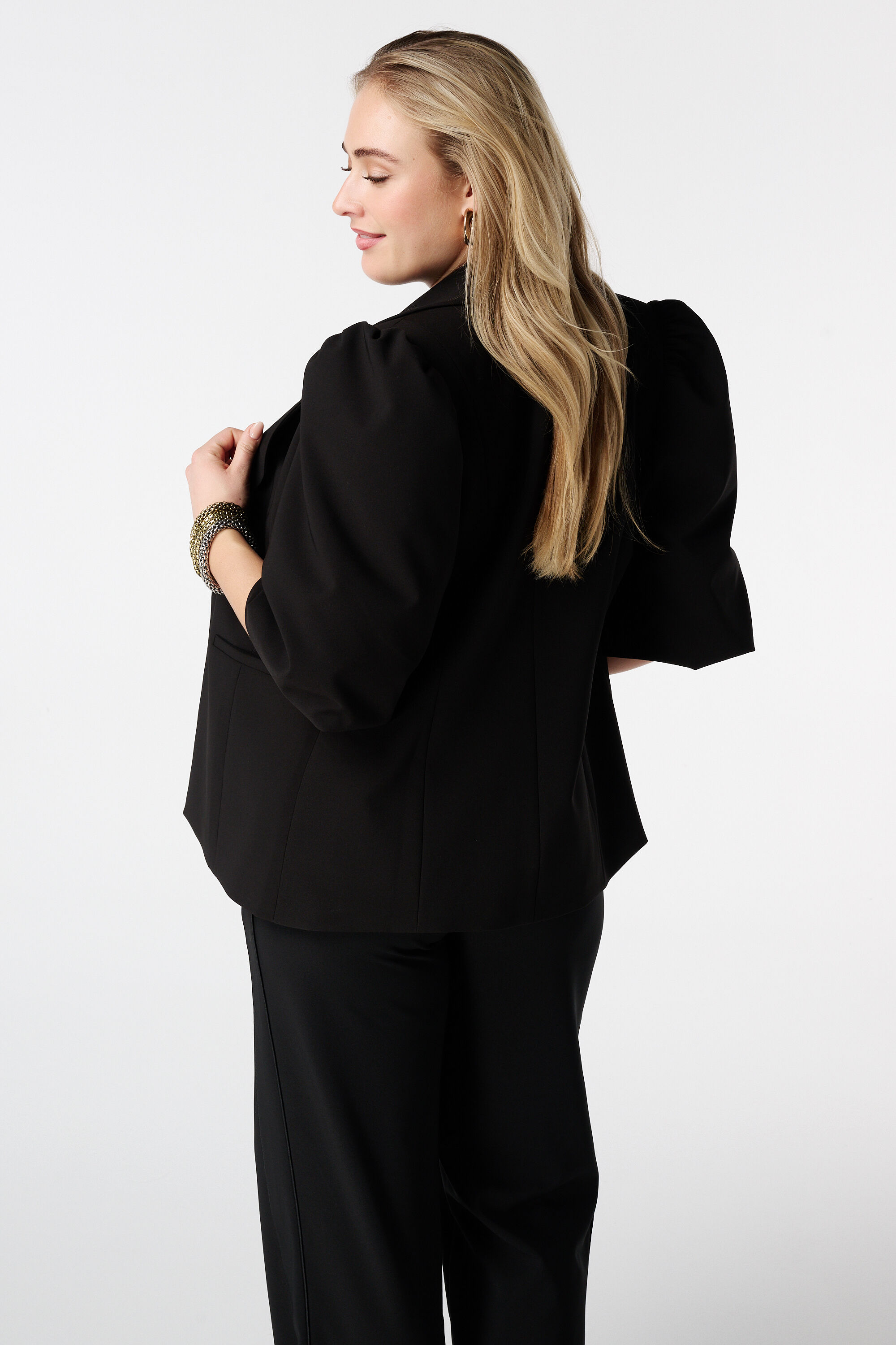 Blazer met pofmouwen image number 3
