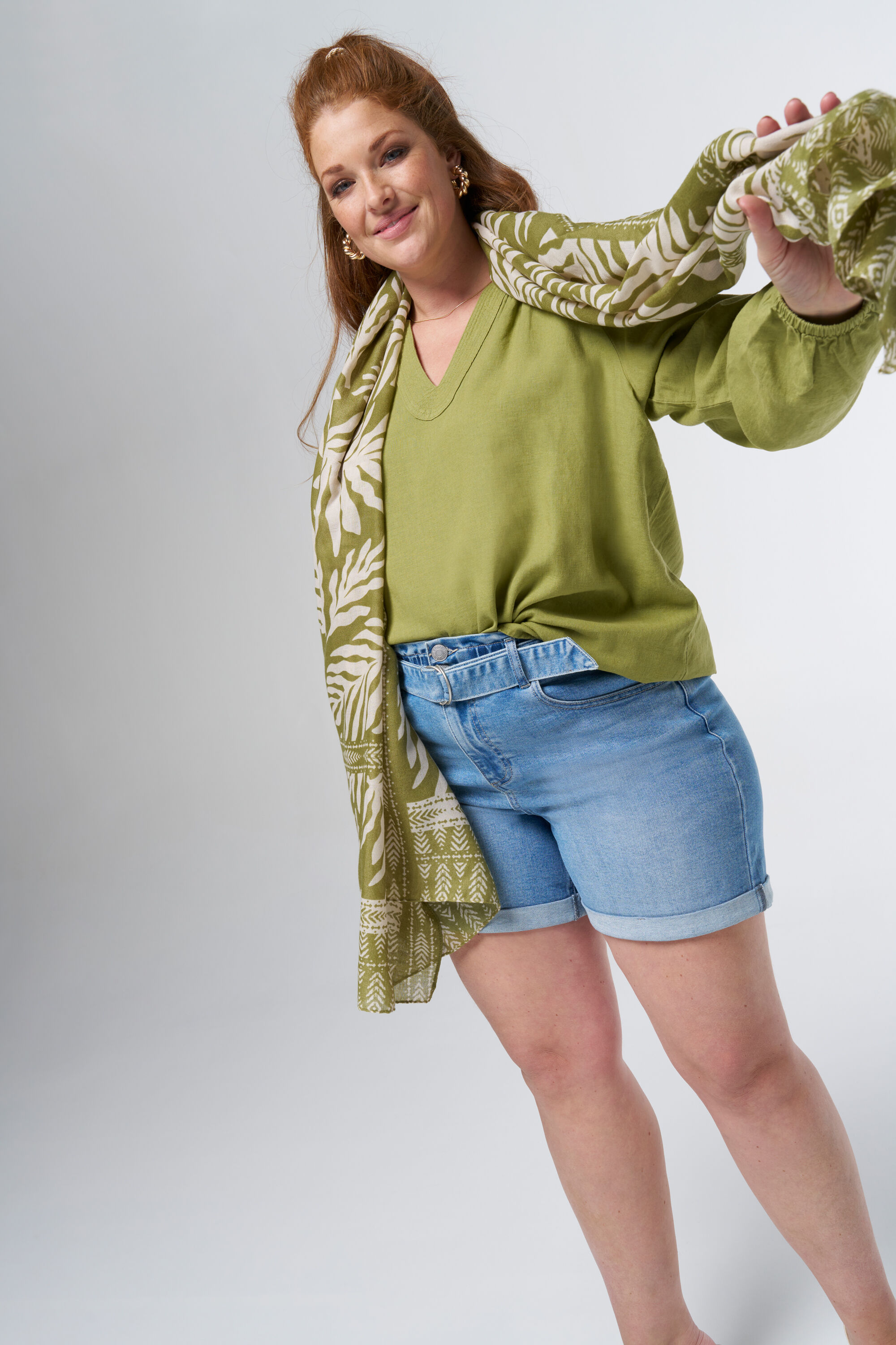 Sjaal met print image number 2