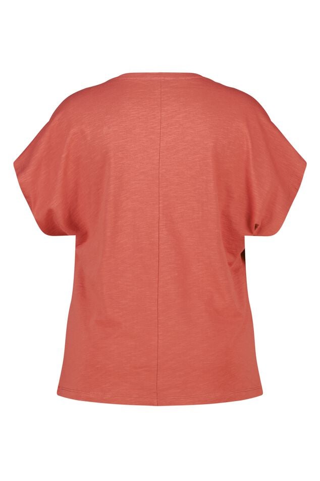 T-shirt met borduursel image number 2