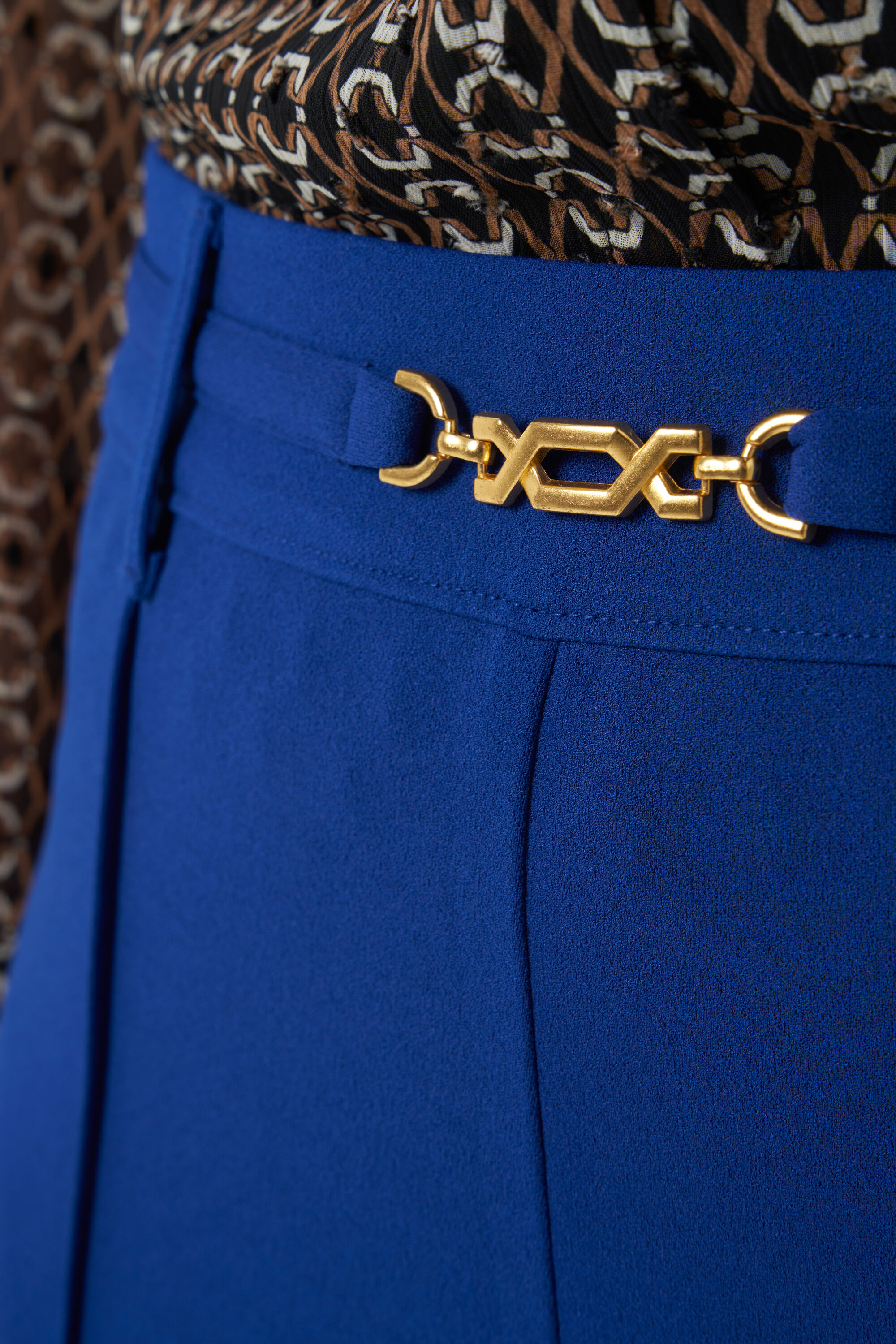 Pantalon met wijde pijpen image number 4