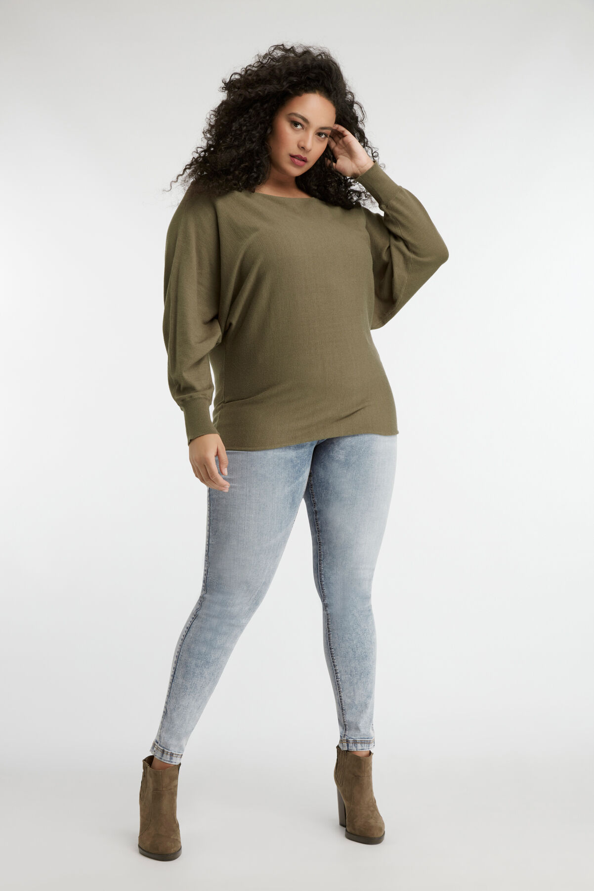 Trui met vleermuismouwen image number 5