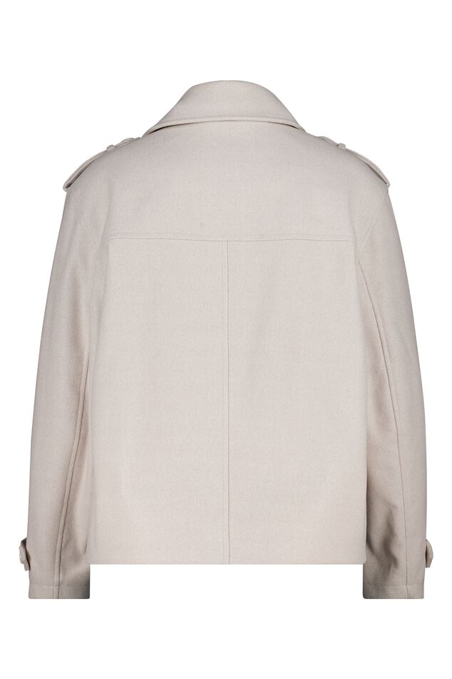 Korte double-breasted jas image number 2