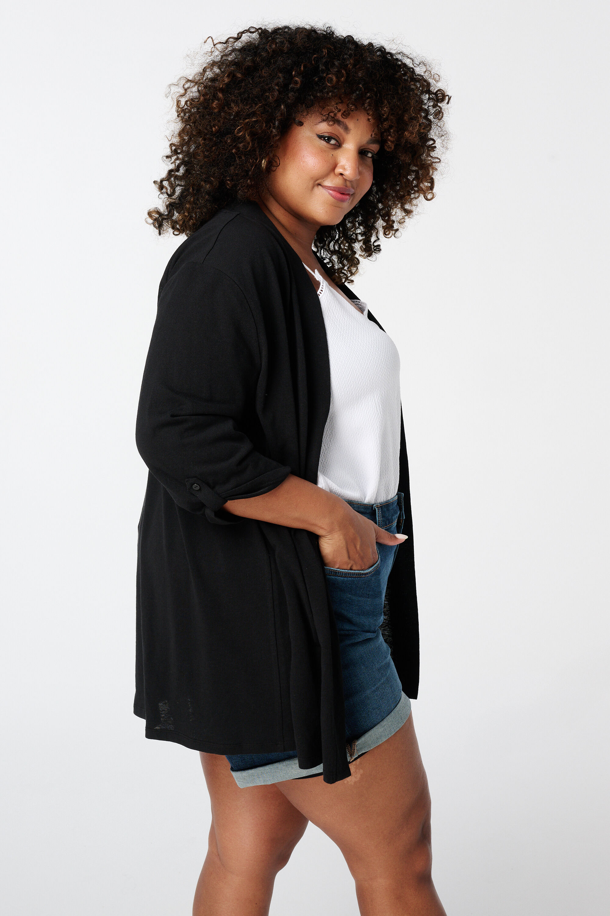 Vest met driekwartmouw image number 3