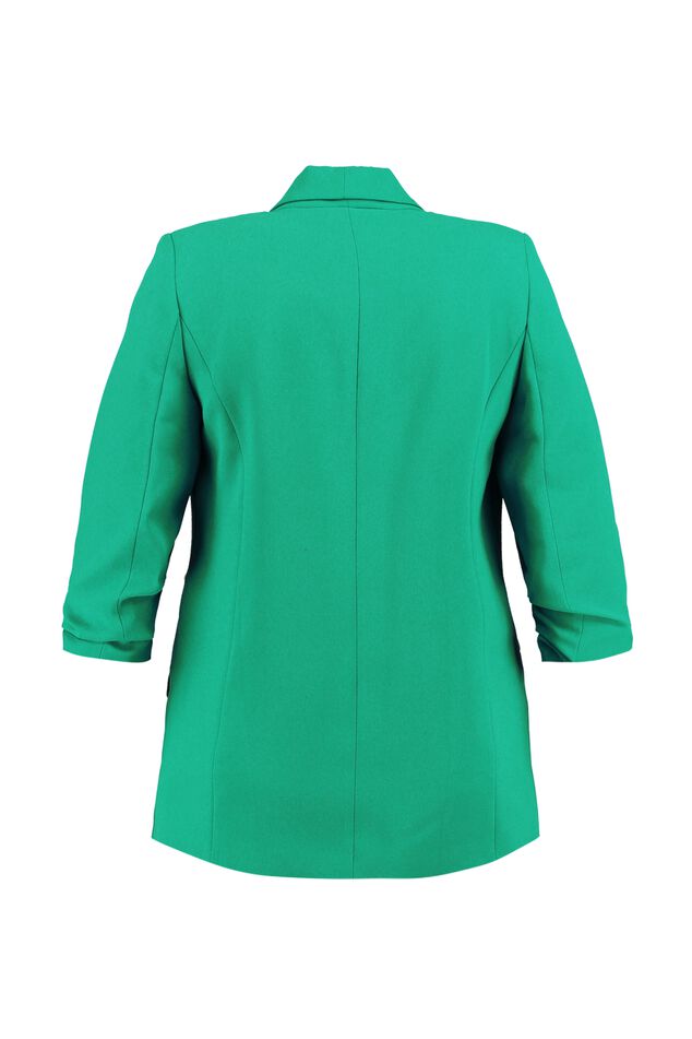 Crêpe blazer met rimpel effect image number 2