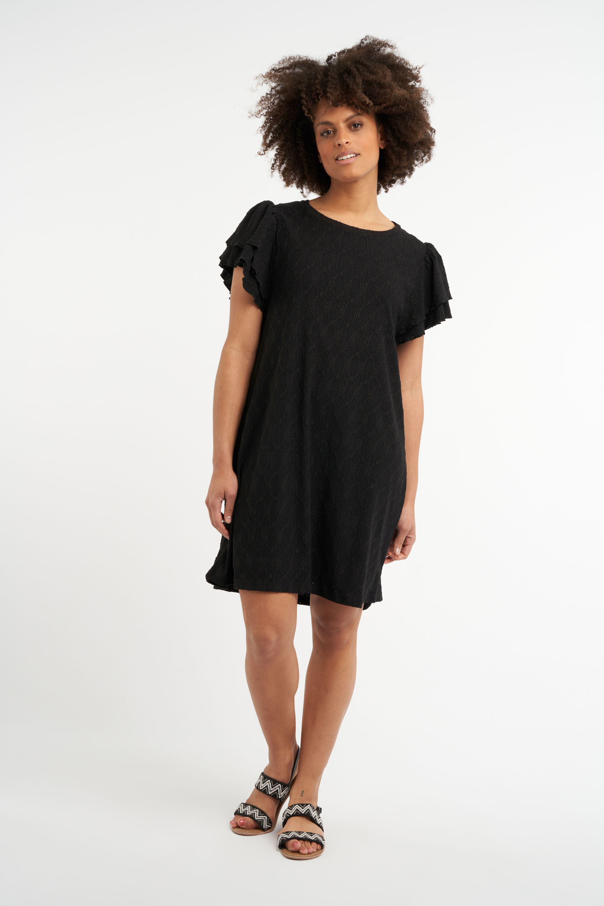 Jurk met broderie image number 6