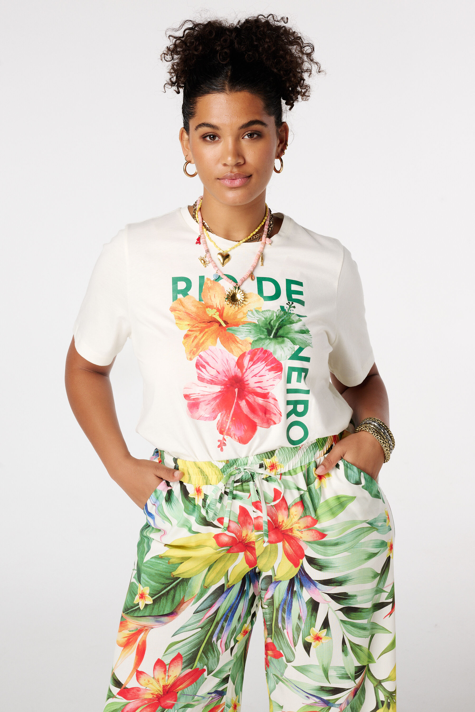 T-shirt met print