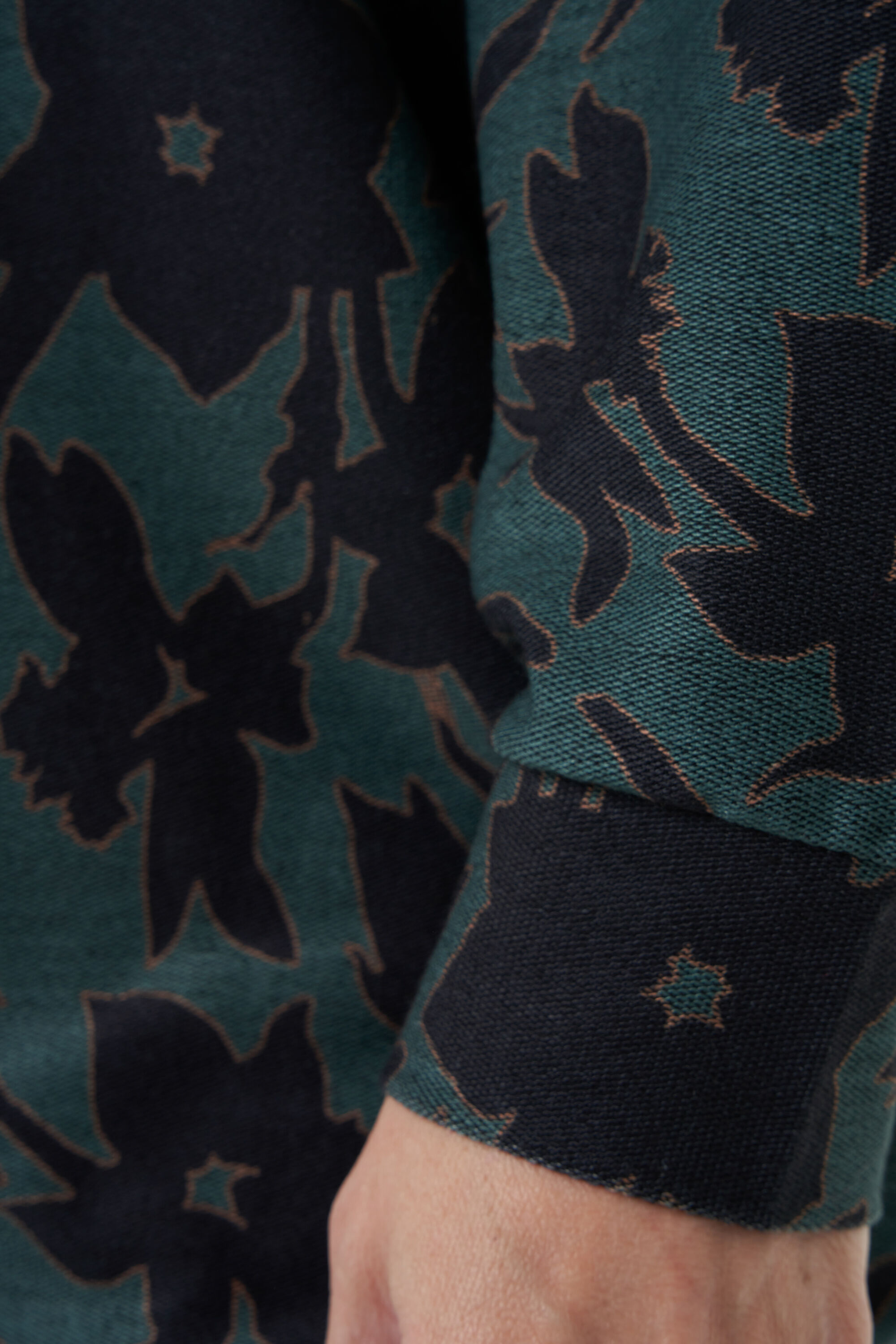 Sweater dress met capuchon image number 5