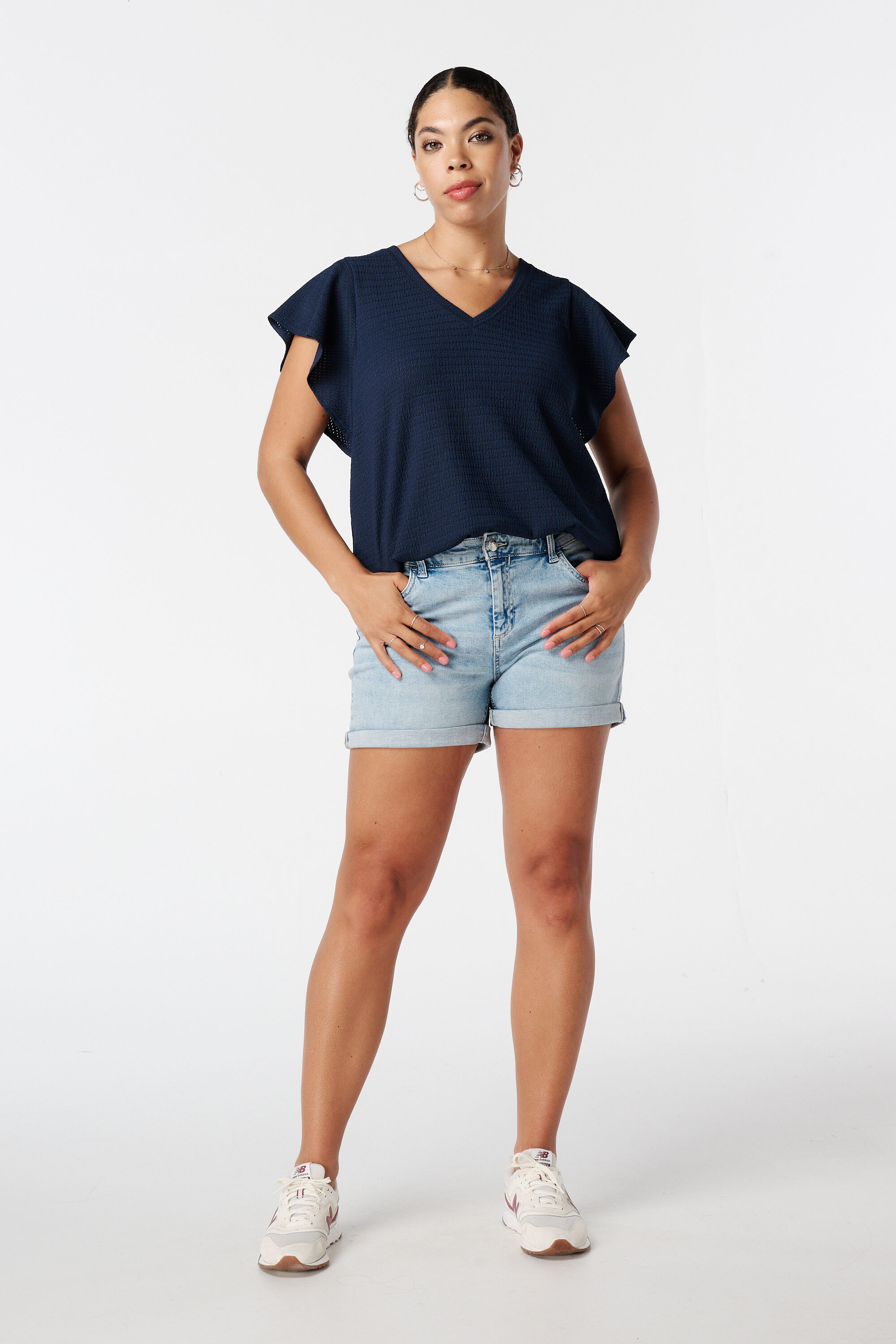 Top met vlindermouwen image number 5