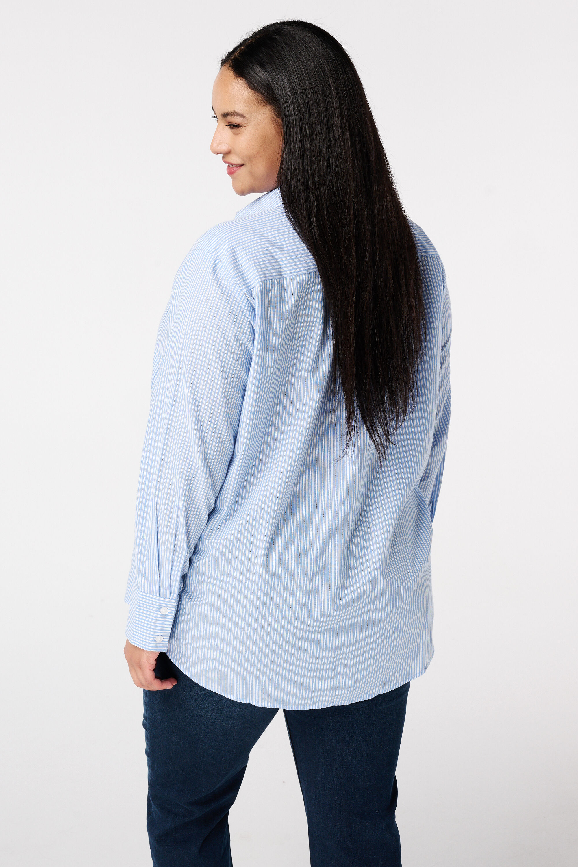 Gestreepte blouse image number 3