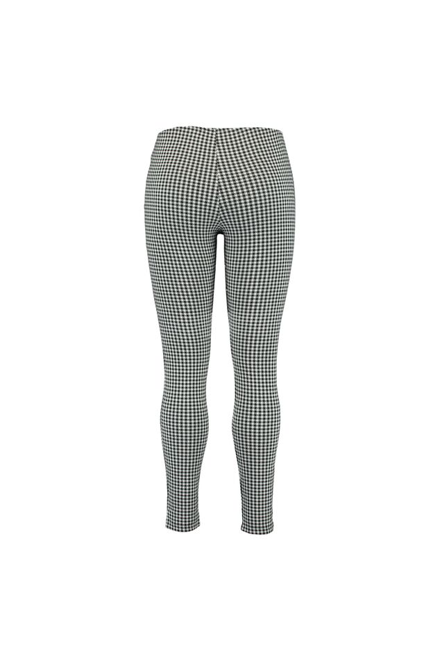 Geruite legging image number 2