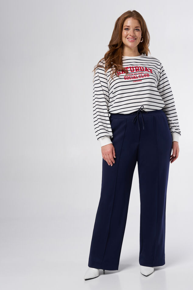 Broek met siernaad image number 0