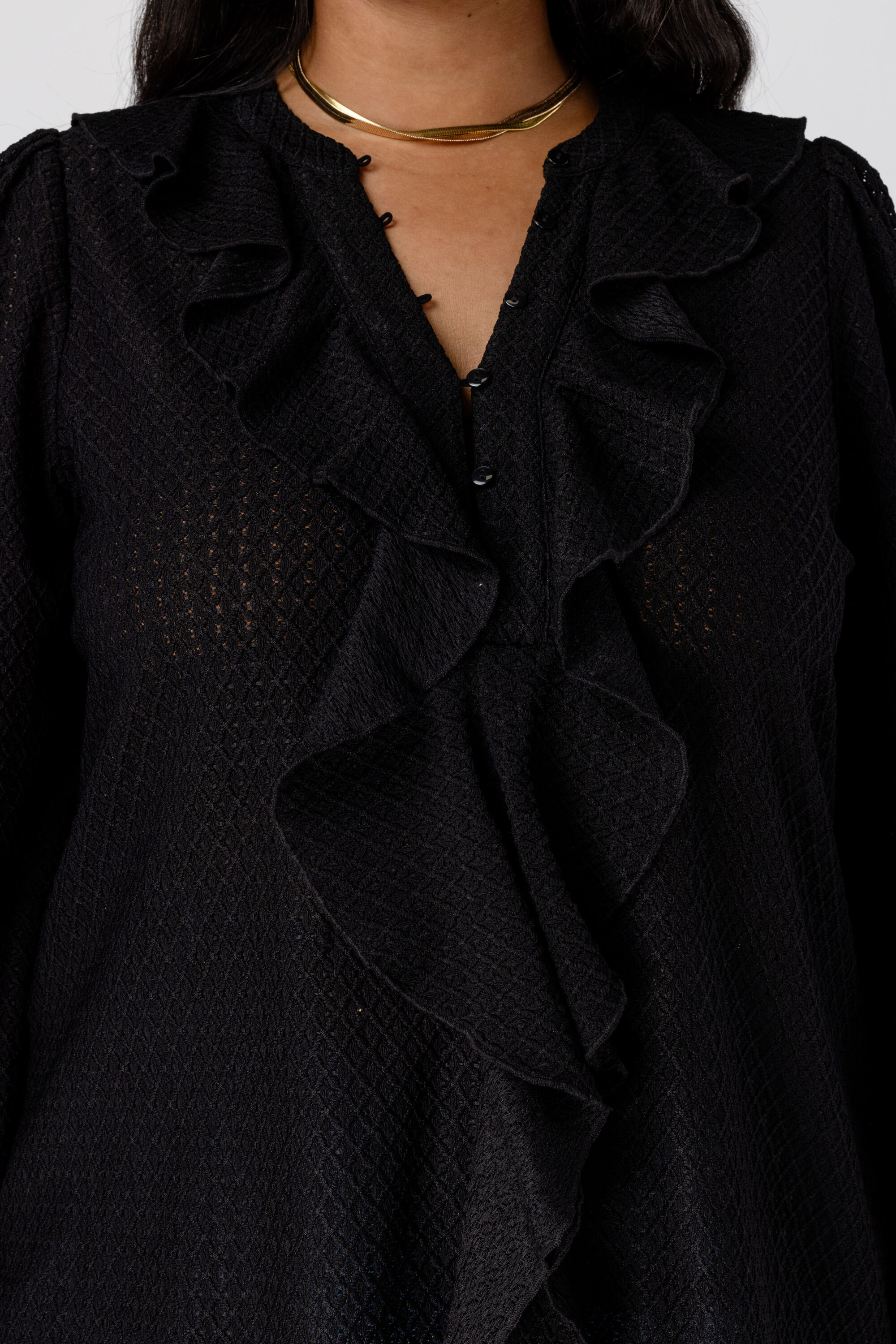 Blouse met ruches image number 4