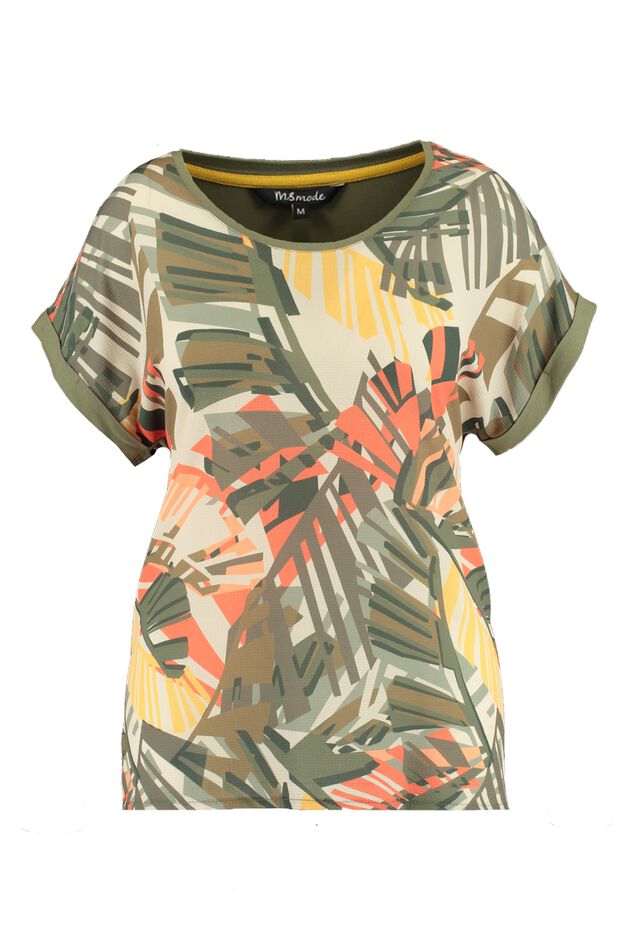 Top met print image number 2