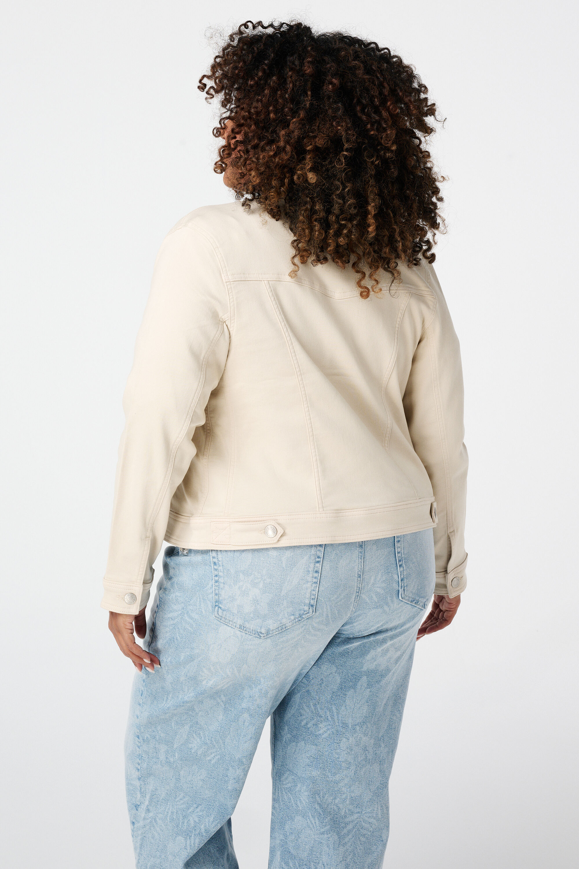 Spijkerjas met stretch image number 3