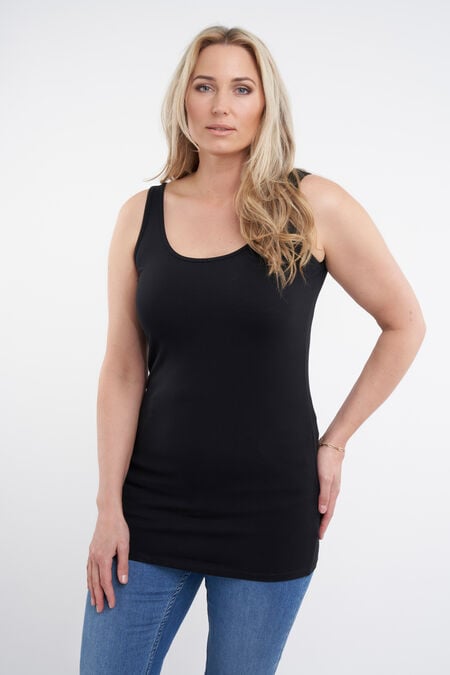 2-pack katoenen lange singlet  2-pack katoenen lange singlet