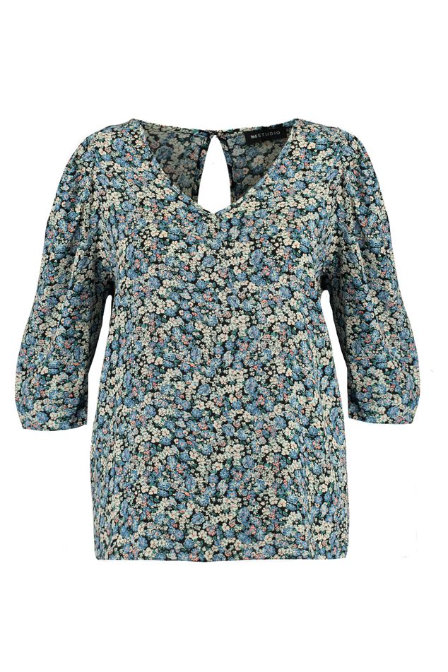 Blouse met pofmouw image number 2