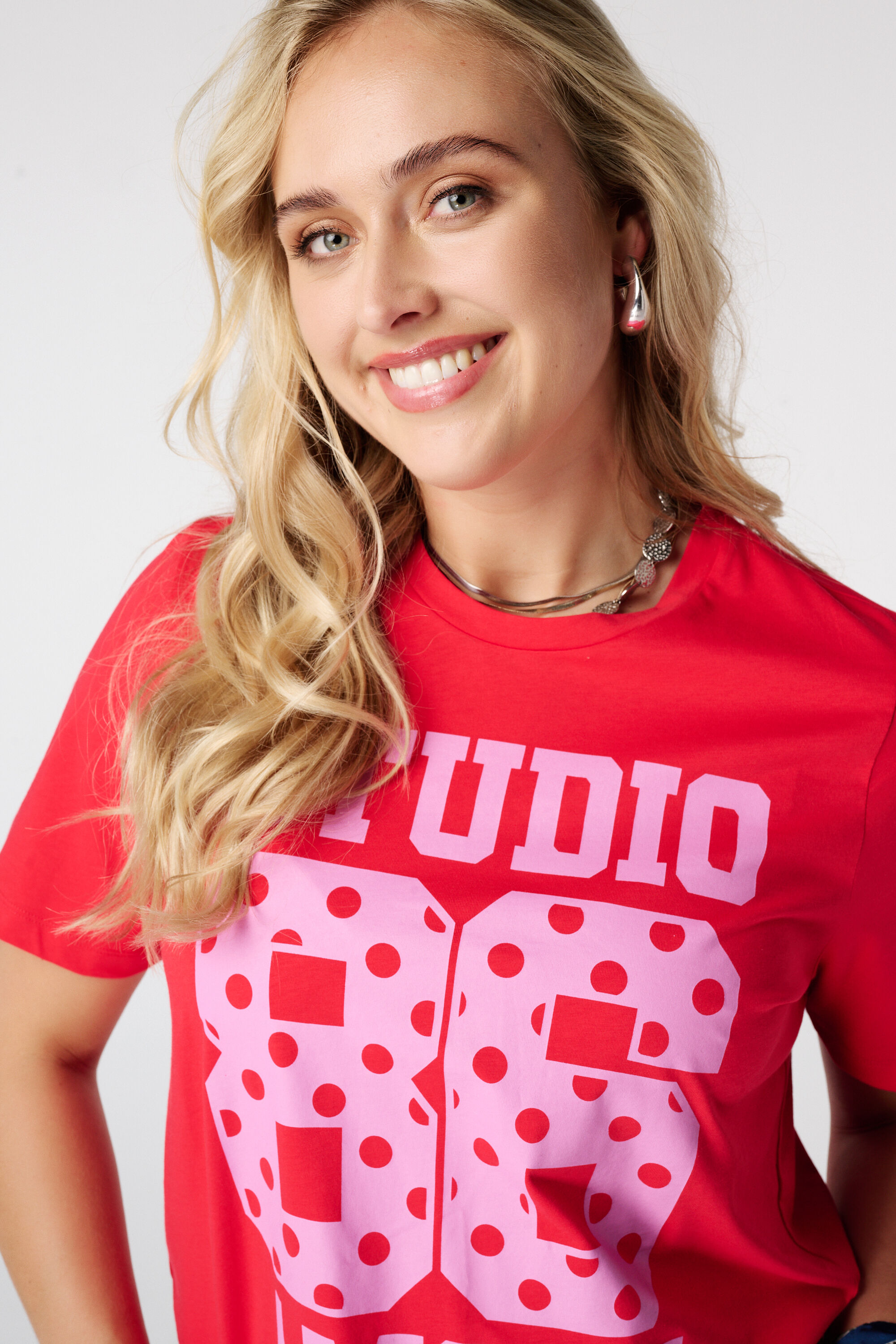 T-shirt met opdruk image number 4