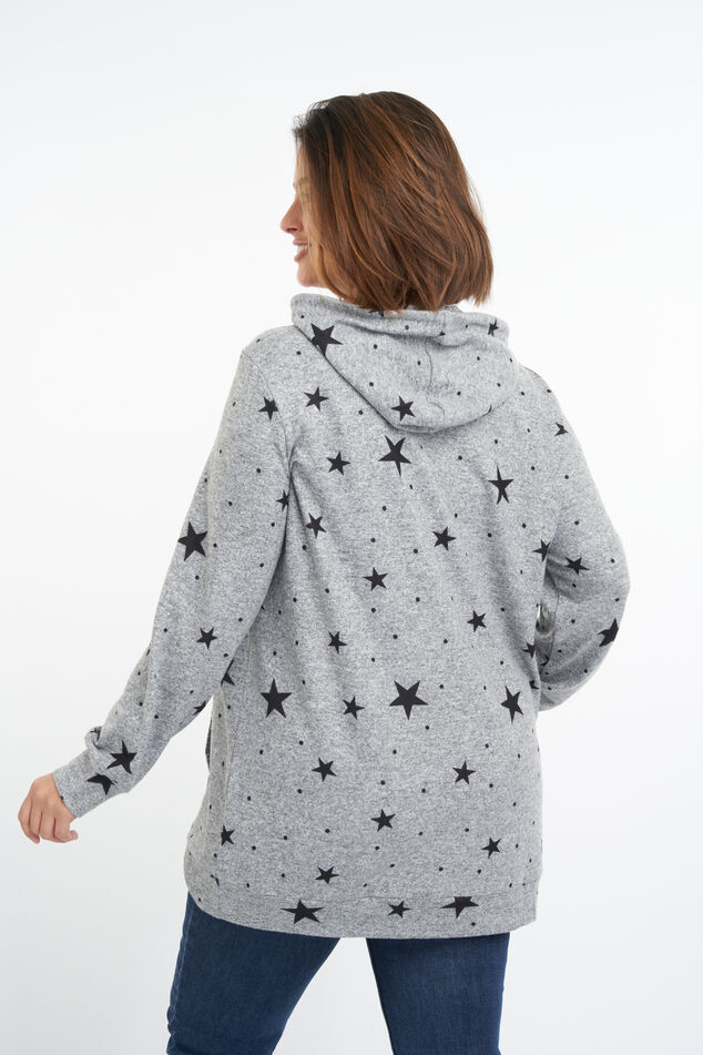 Vest met sterrenprint image number 3