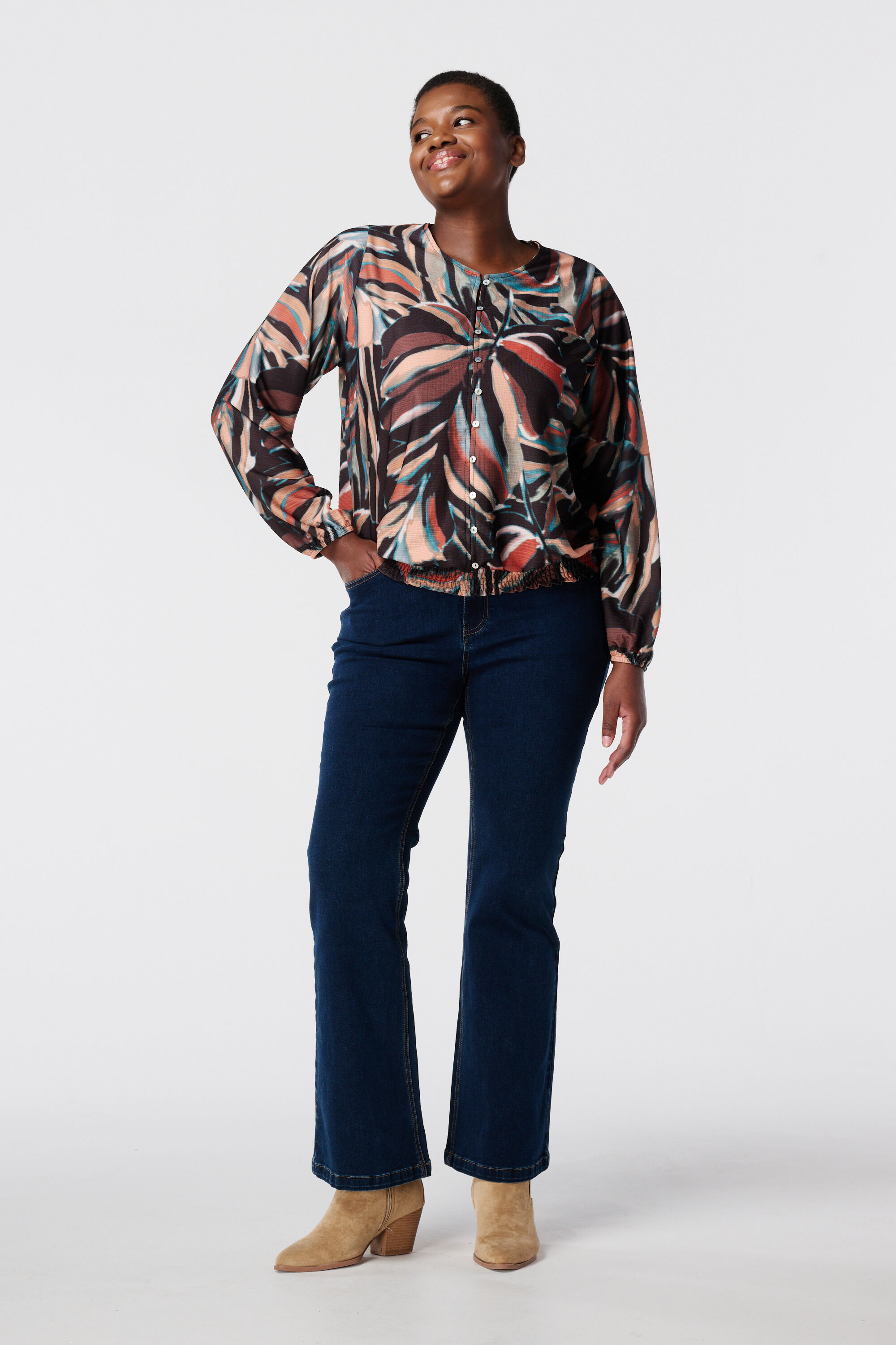 Top met print image number 5